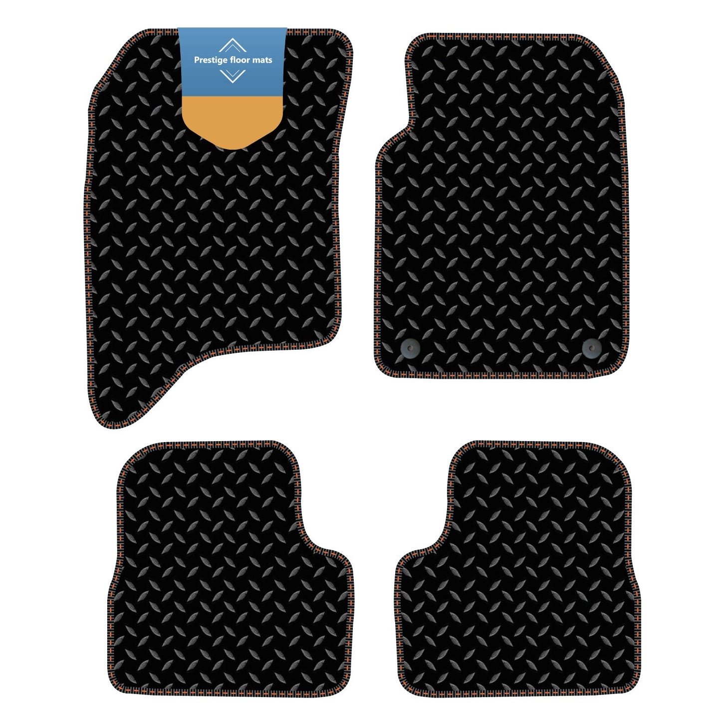Fits Fiat 600 Hybrid 2024 onwards Fully Tailored Floor Mat Set