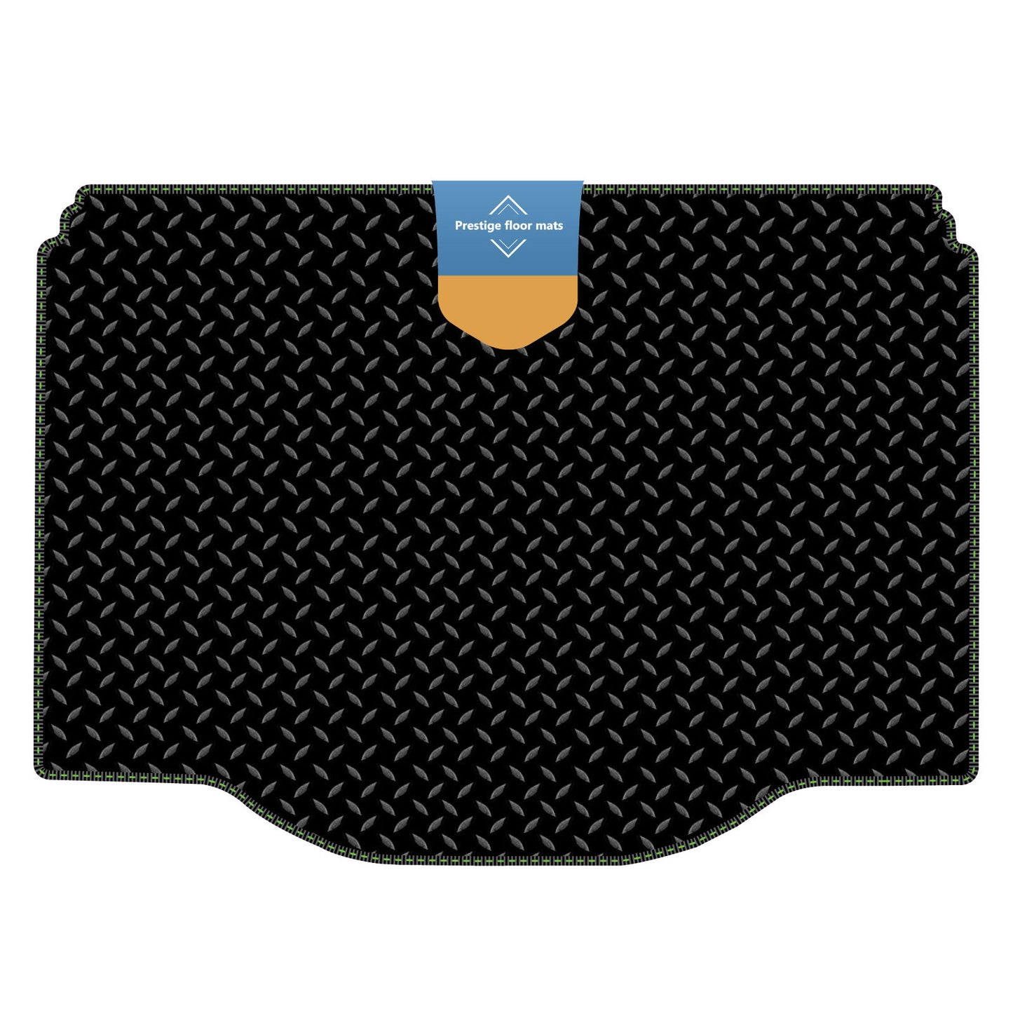 Fits Vauxhall Mokka 2012-2020 Boot Mat in 3mm Rubber with Coloured Stitch Edge