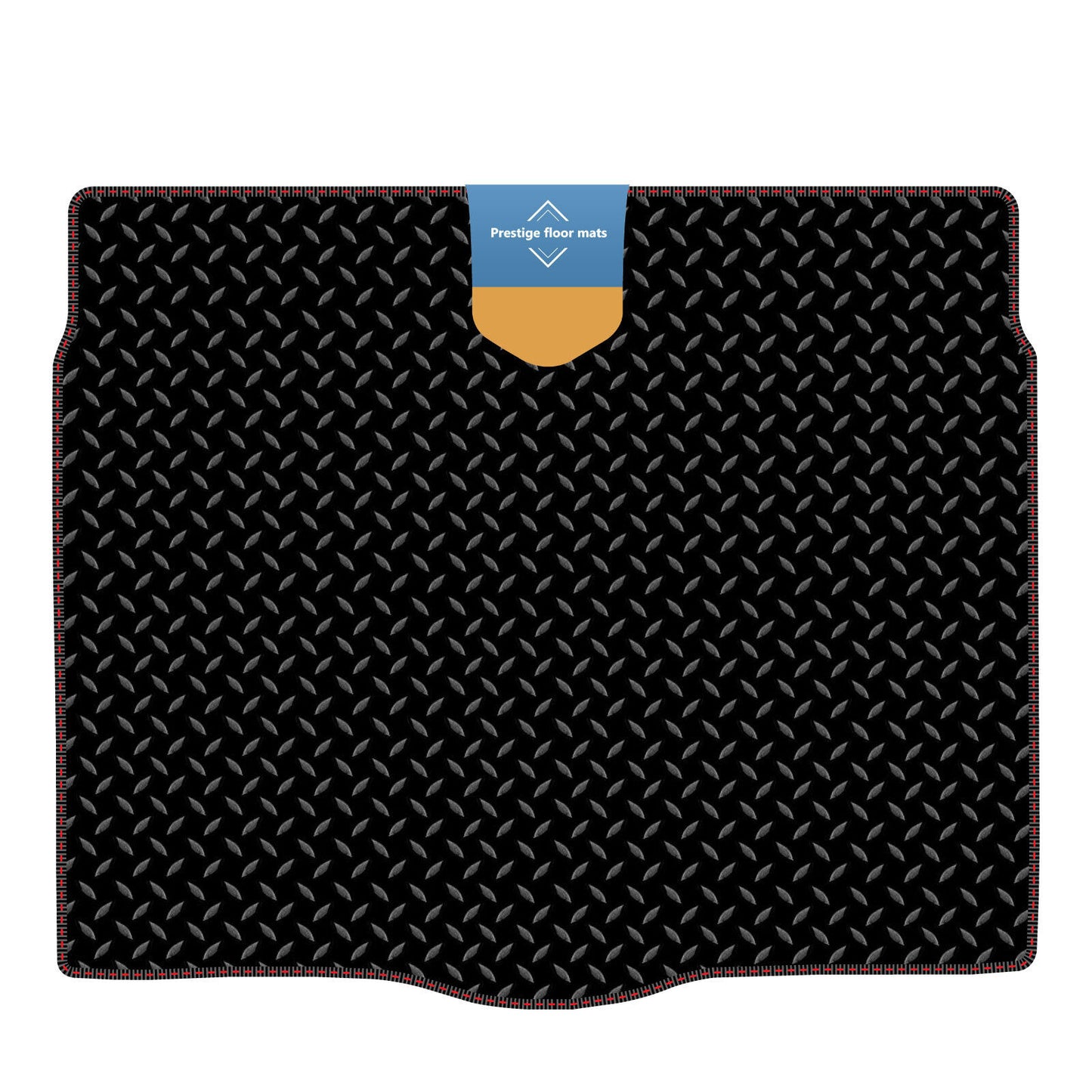 Fits Vauxhall Astra 2010-2015 Boot Mat in 3mm Rubber with Coloured Stitch Edge