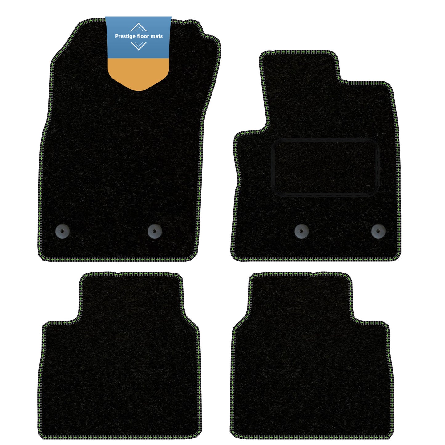 Fits Nissan X-Trail Mild Hybrid 2022- Fully Tailored Floor Mat in Carpet/Rubber