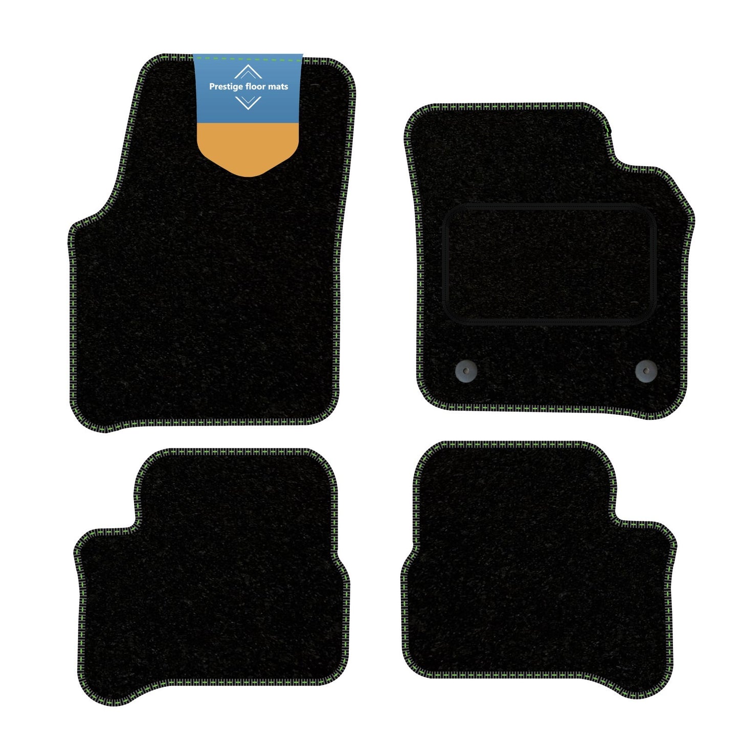 Fits Volkswagen E-UP 2013-2024 Fully Tailored Floor Mat Set