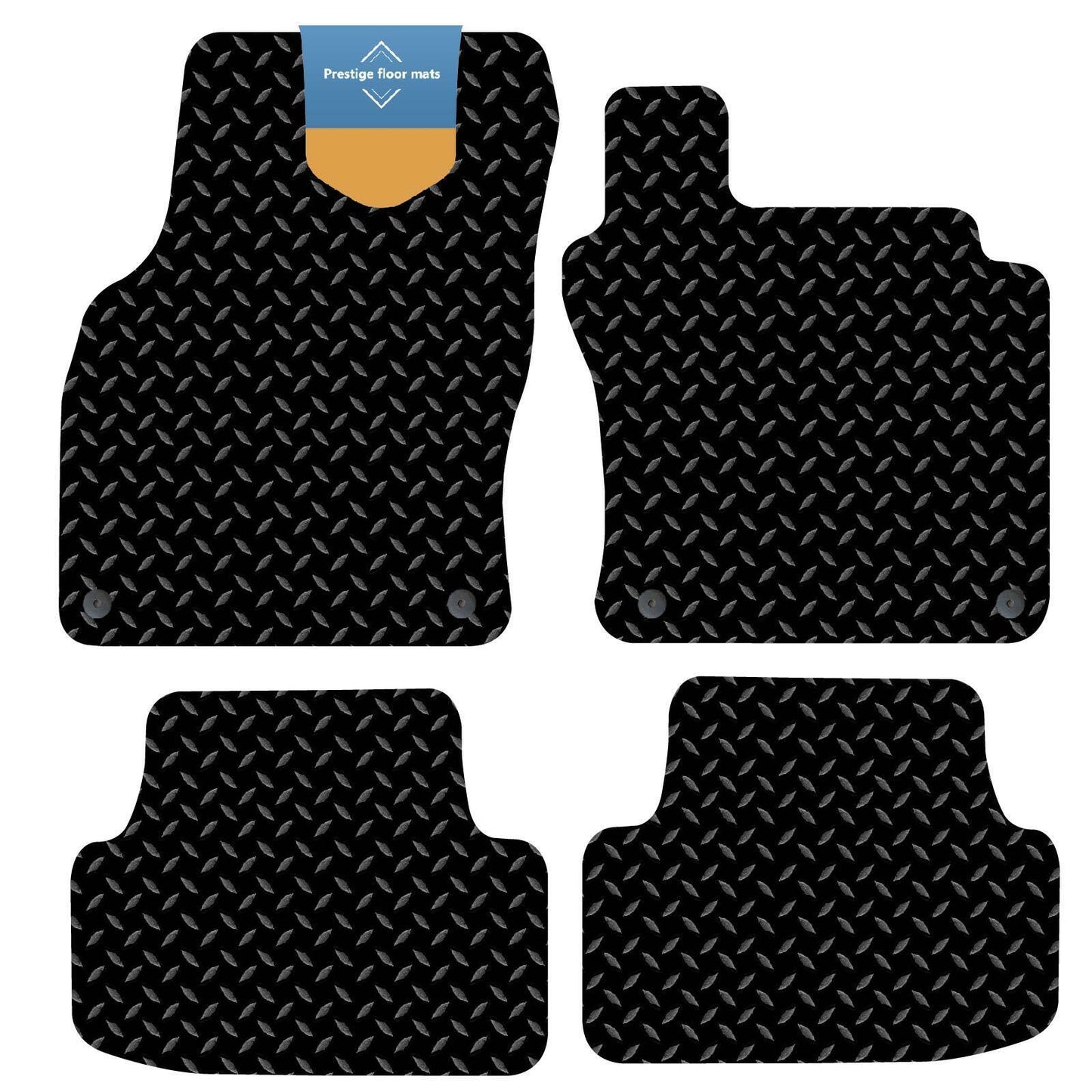 Fits VW Golf MK7 2013-2019 Tailored Carpet, 3mm Rubber or 5mm Rubber Floor Mat