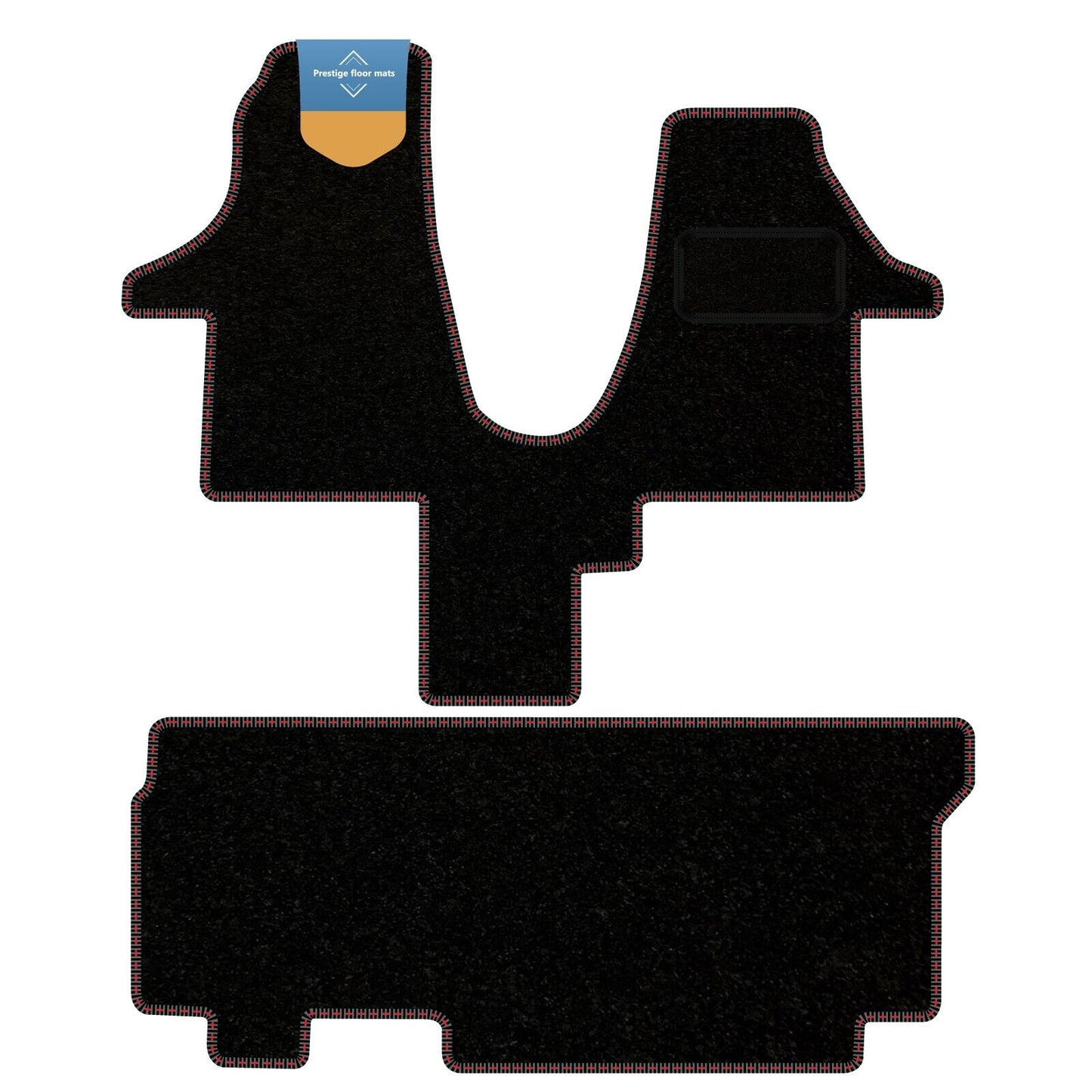 Fits VW Transporter T6.1 Walkthrough with Combi 2 + 1 Twin Dr Tailored Floor Mat