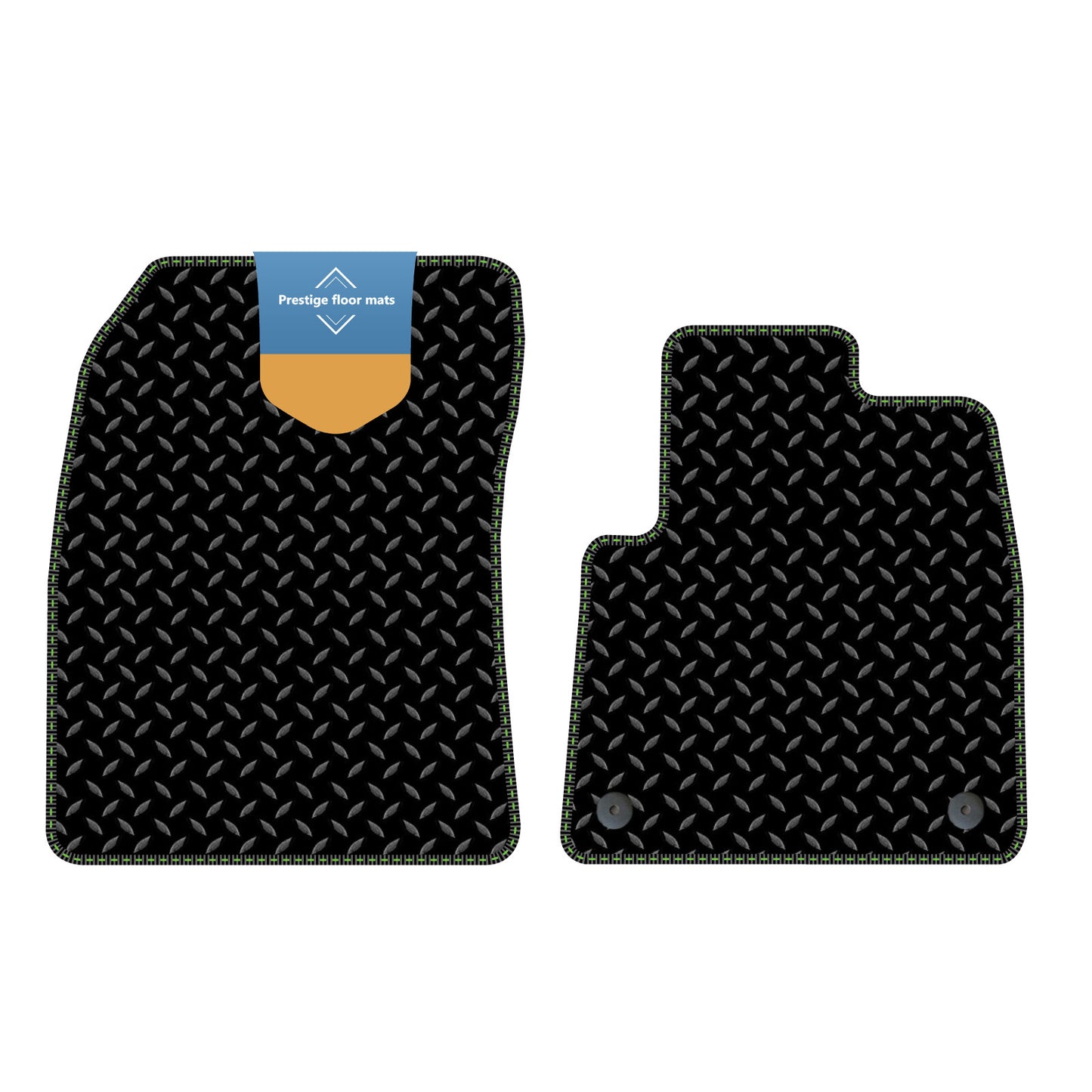 Fits Peugeot Partner 2019 on Black 3mm Rubber with Coloured Stitch Edge