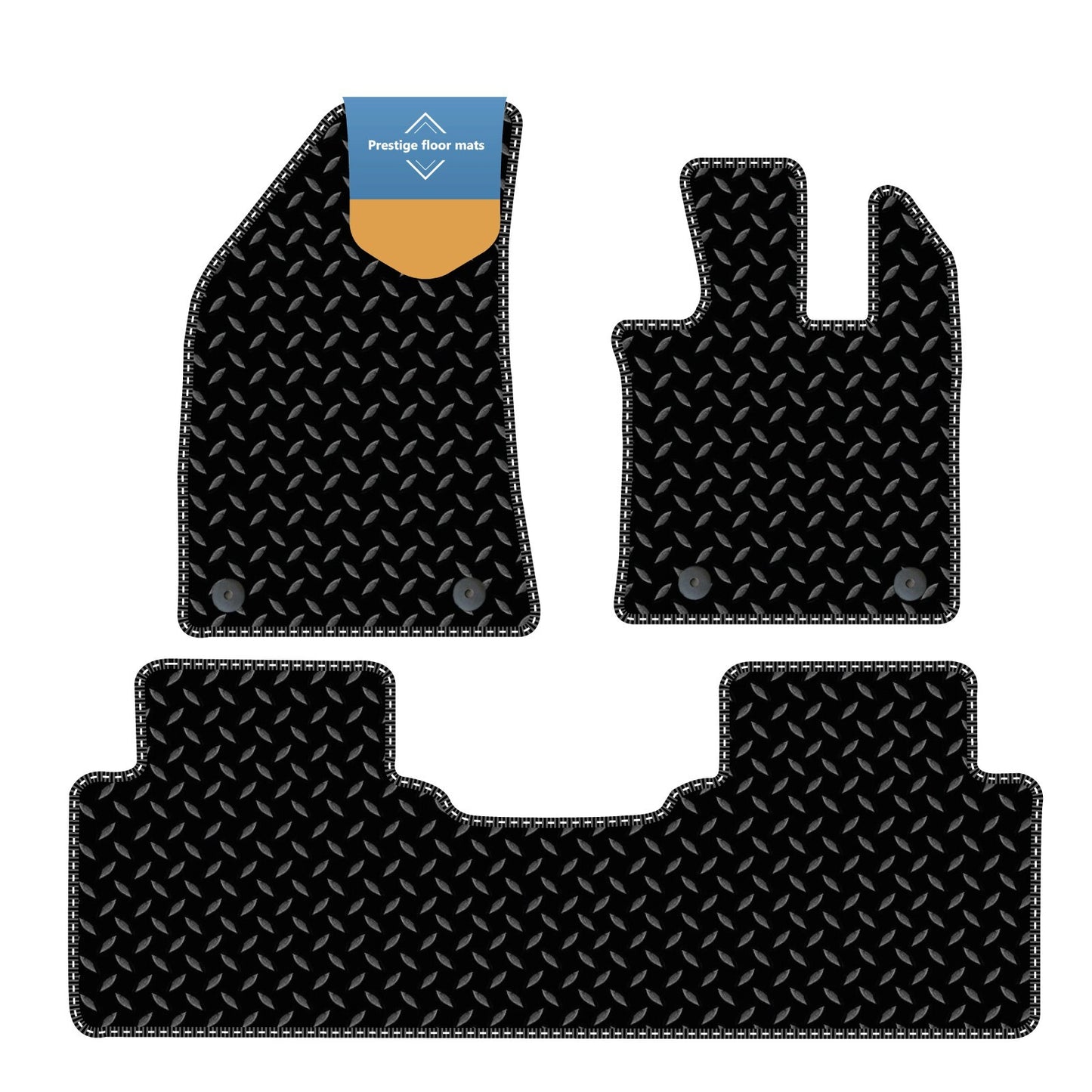 Fits MG Motors UK HS Manual 2024 onwards 3 Piece Fully Tailored Floor Mat Set