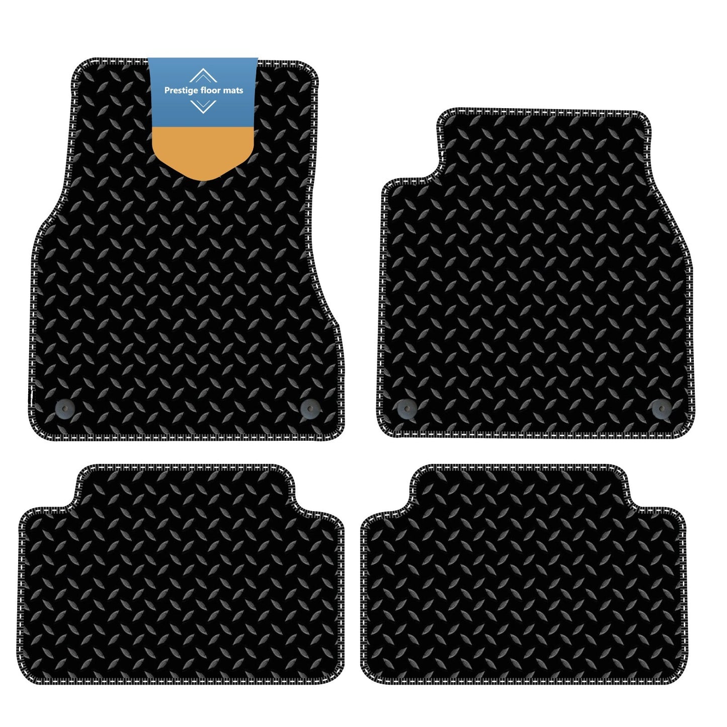 Fits Audi Q6 E-Tron Sportsback 2024 onwards Fully Tailored Floor Mat Set