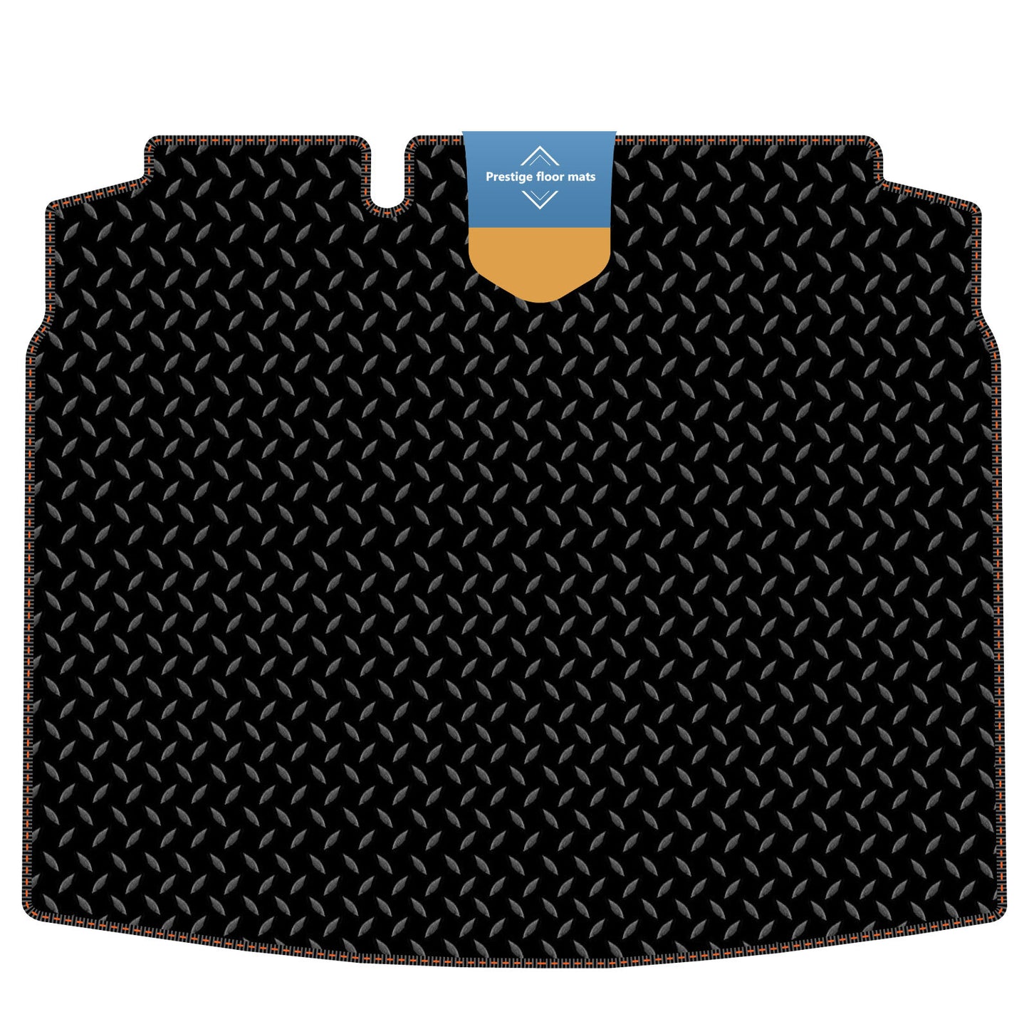 Fits Volkswagen Golf MK5 2004-2007 Boot Mat in 3mm Rubber with Coloured Stitch