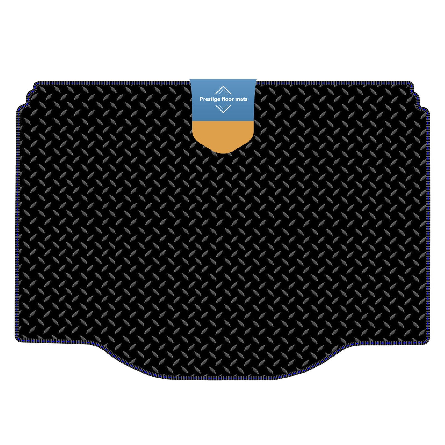 Fits Vauxhall Mokka 2012-2020 Boot Mat in 3mm Rubber with Coloured Stitch Edge