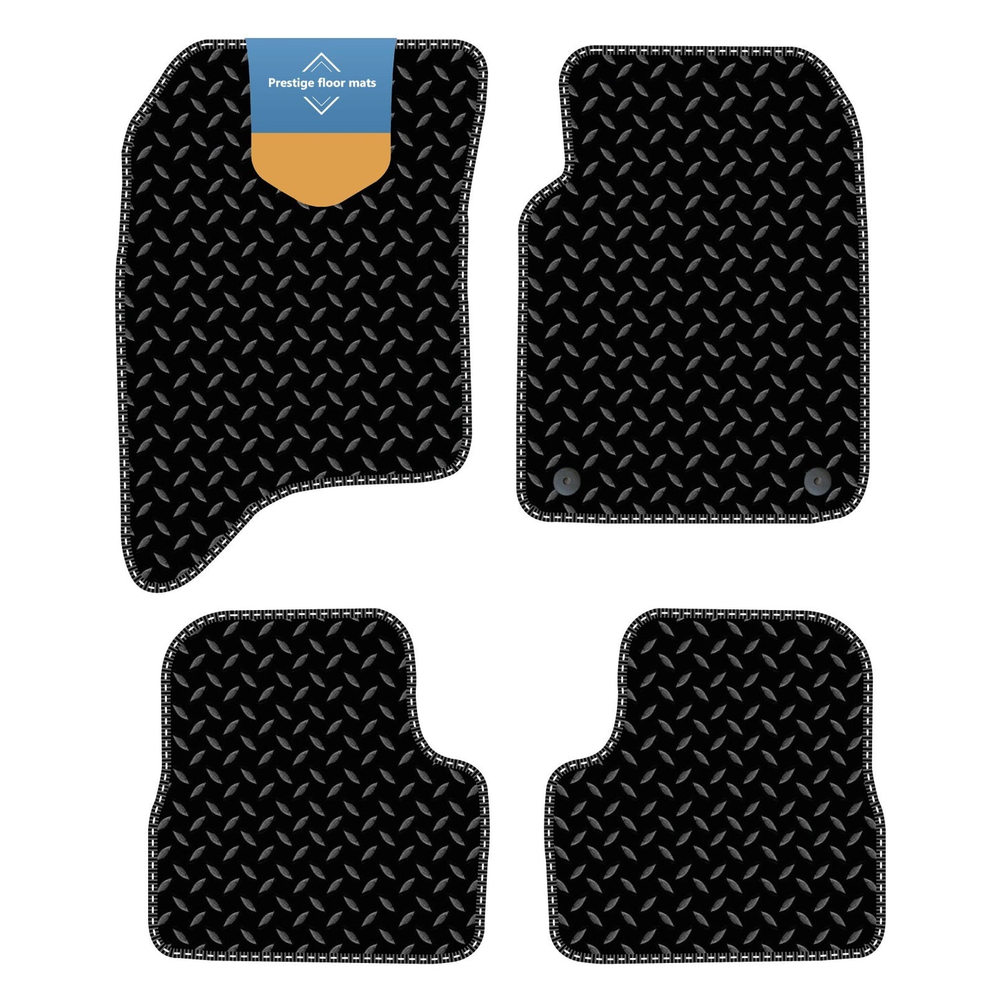 Fits Fiat 600 Hybrid 2024 onwards Fully Tailored Floor Mat Set