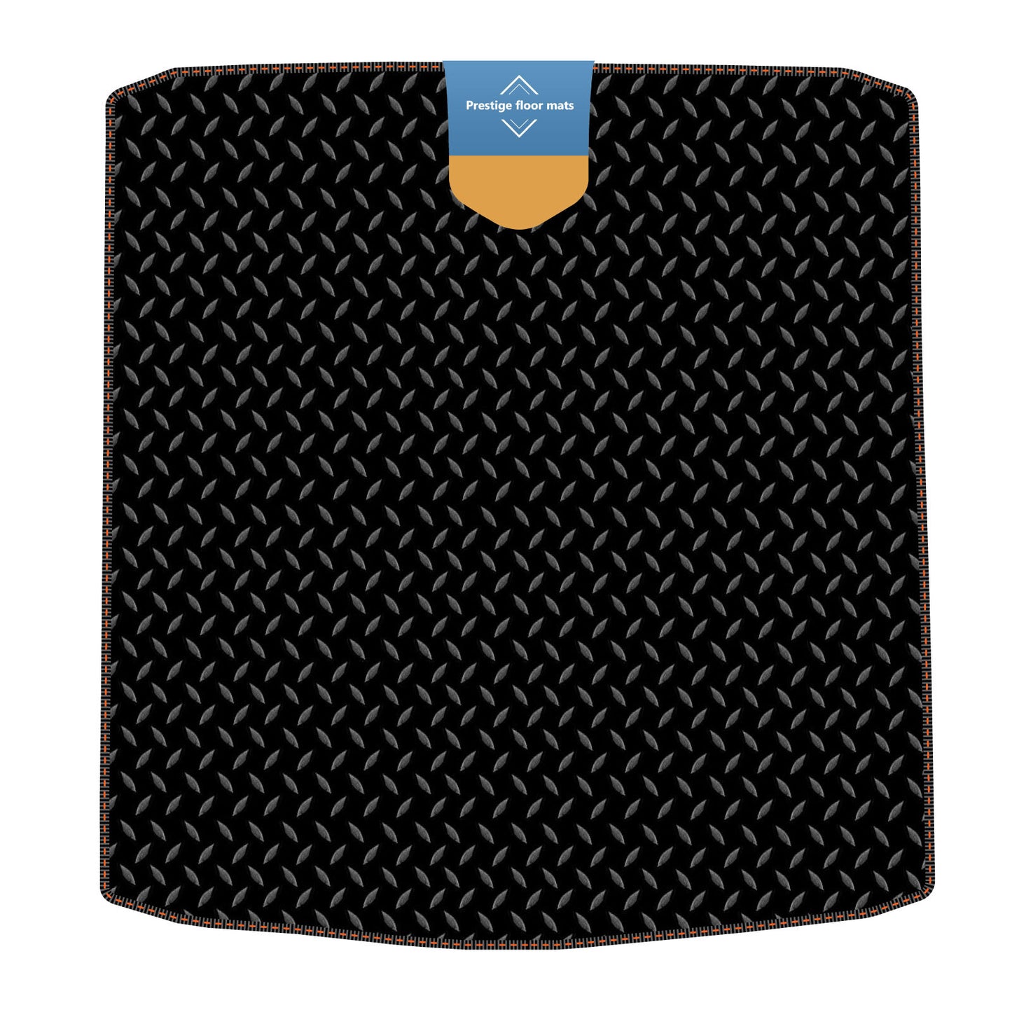 Fits Skoda Octavia Hatch 2008-2013 Boot Mat in 3mm Rubber with Coloured Stitch