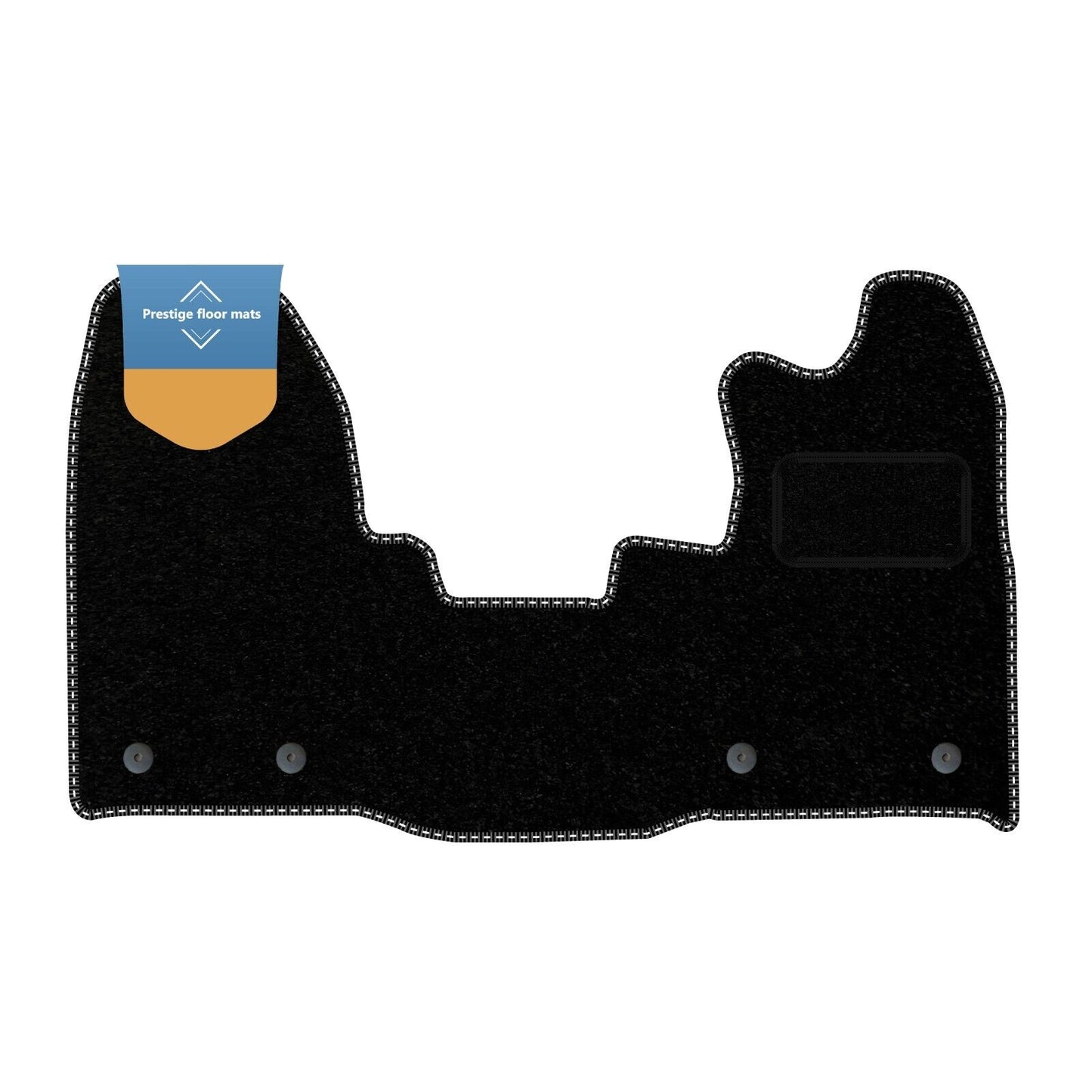 Fits Ford Tourneo Custom 2018-2023 with Central Glovebox Tailored Floor Mat Set