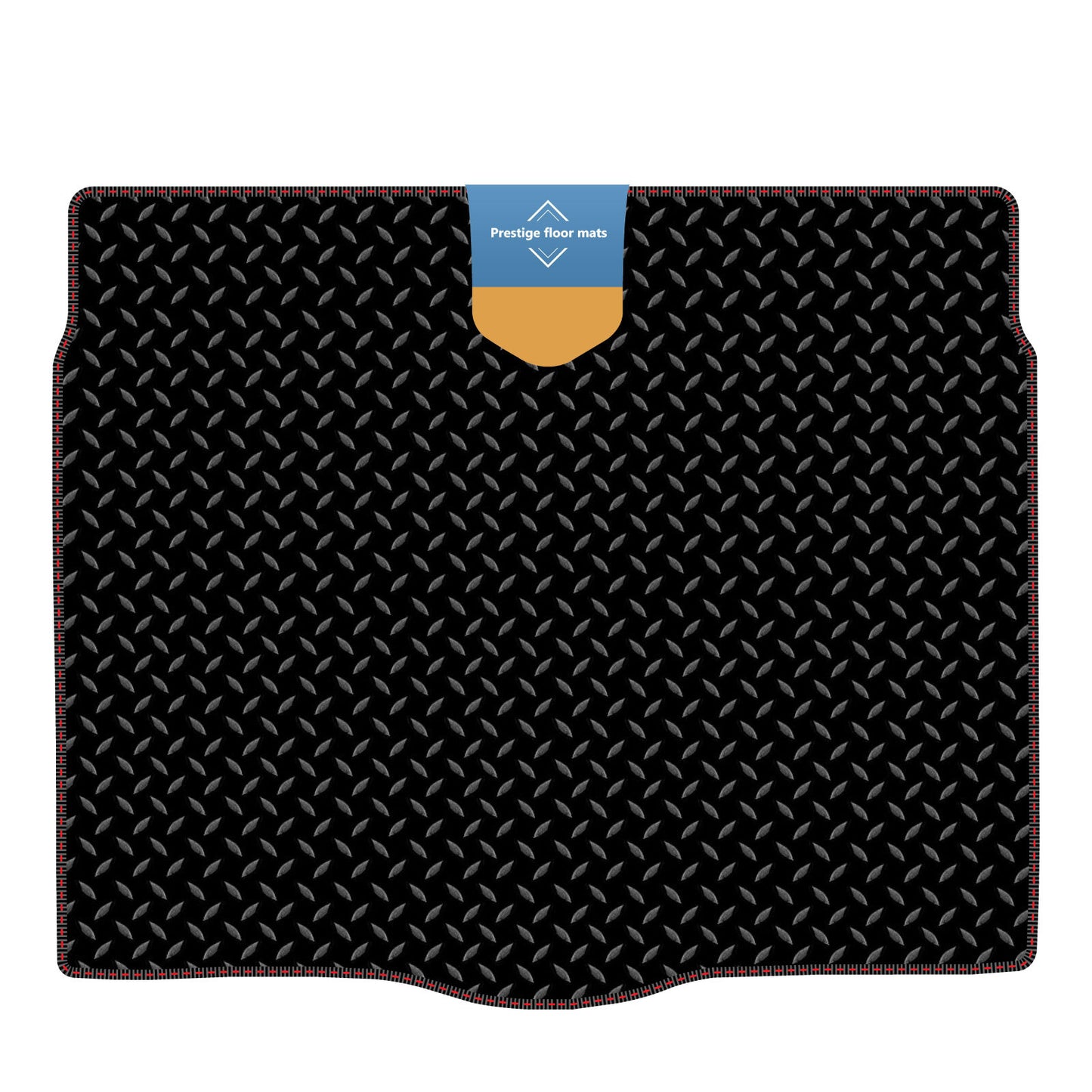 Fits Vauxhall Astra 2010-2015 Boot Mat in 3mm Rubber with Coloured Stitch Edge