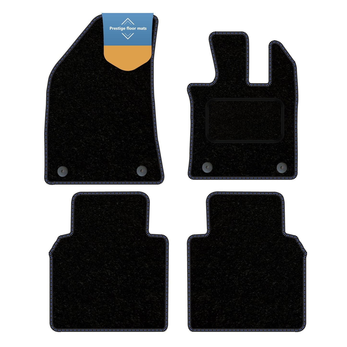 Fits MG Motors UK HS Manual 2024 onwards 4 Piece Fully Tailored Floor Mat Set