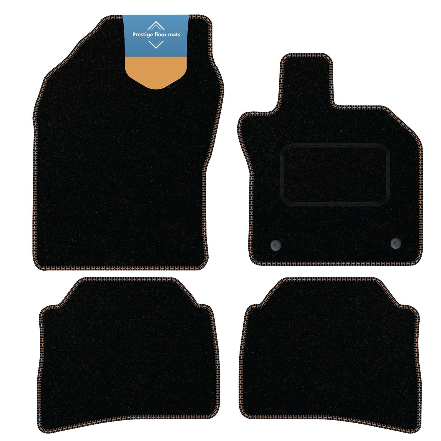 Fits Toyota Prius 2023 onwards Fully Tailored Floor Mat Set