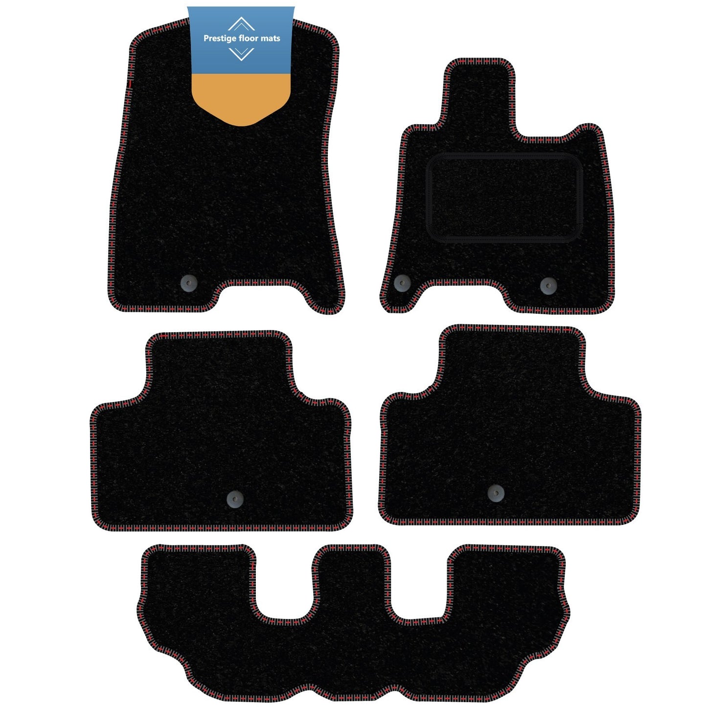 Fits Genesis GV80 2021 onwards Fully Tailored Floor Mat Set