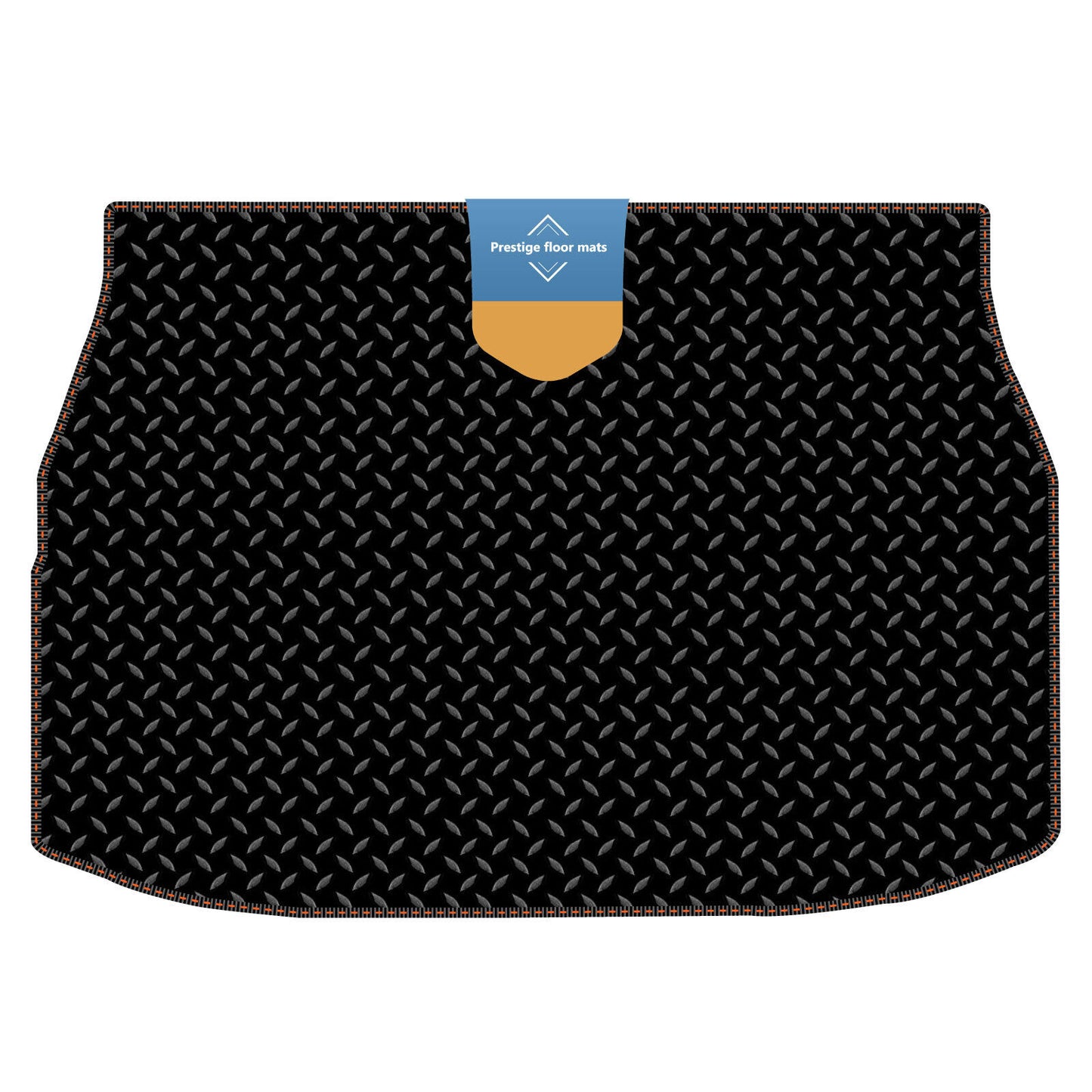 Fits Toyota CH-R CHR 2017 On Boot Mat in 3mm Rubber Coloured Stitch Edge