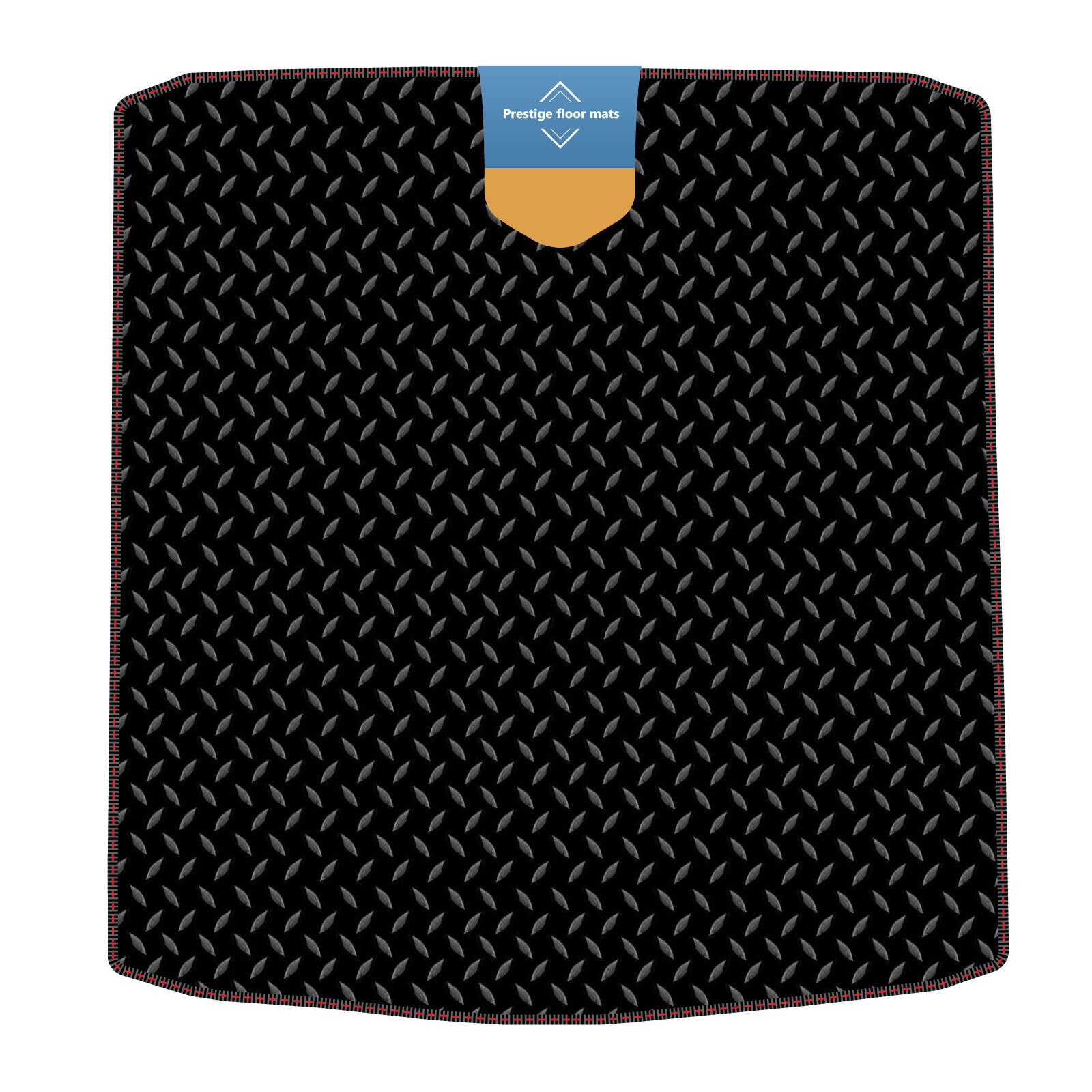 Fits Skoda Octavia Hatch 2008-2013 Boot Mat in 3mm Rubber with Coloured Stitch