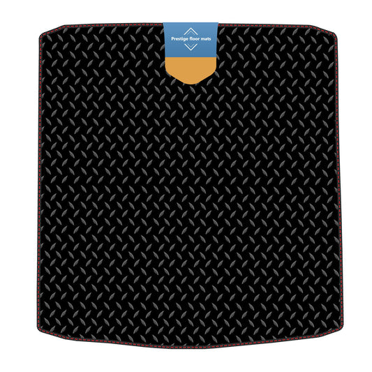 Fits Skoda Octavia Hatch 2008-2013 Boot Mat in 3mm Rubber with Coloured Stitch