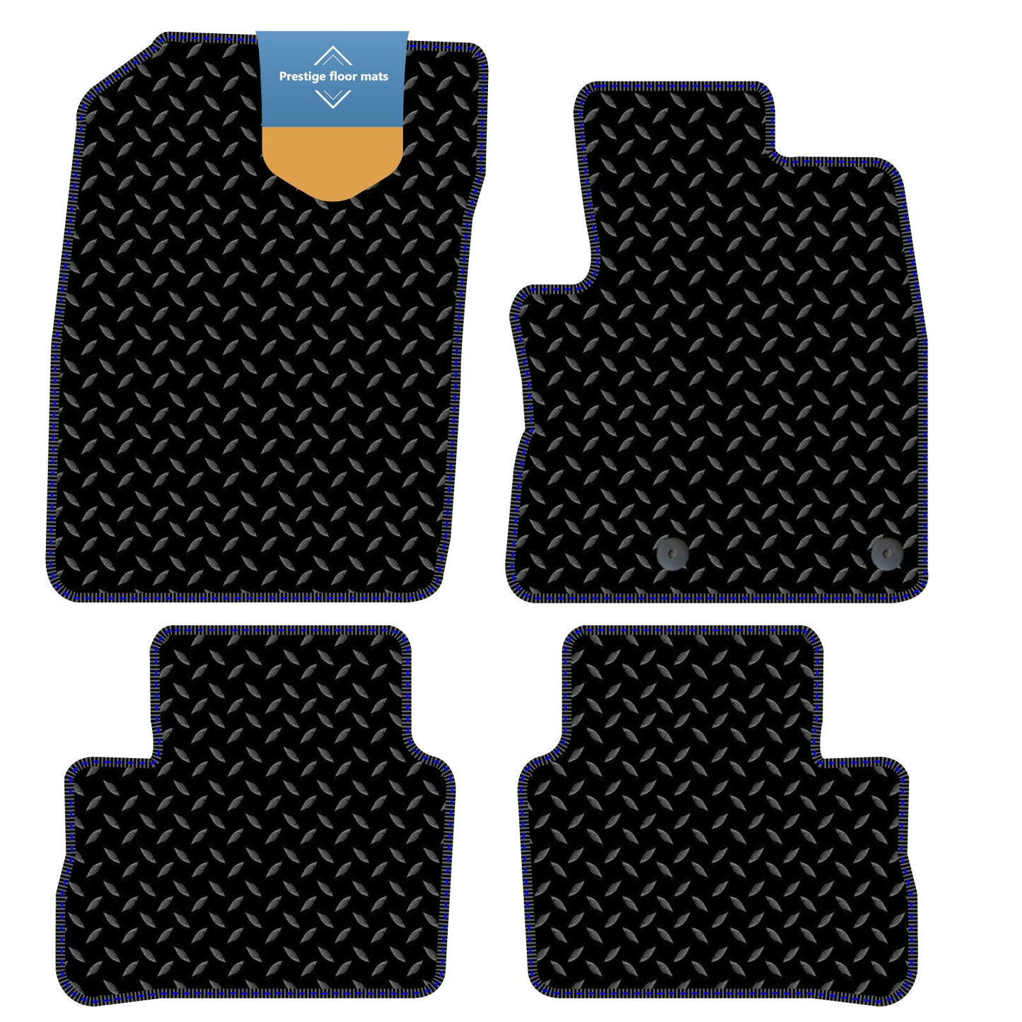 Fits Nissan Qashqai Mild Hybrid 2021 on 3mm Rubber with Coloured Stitch Edge