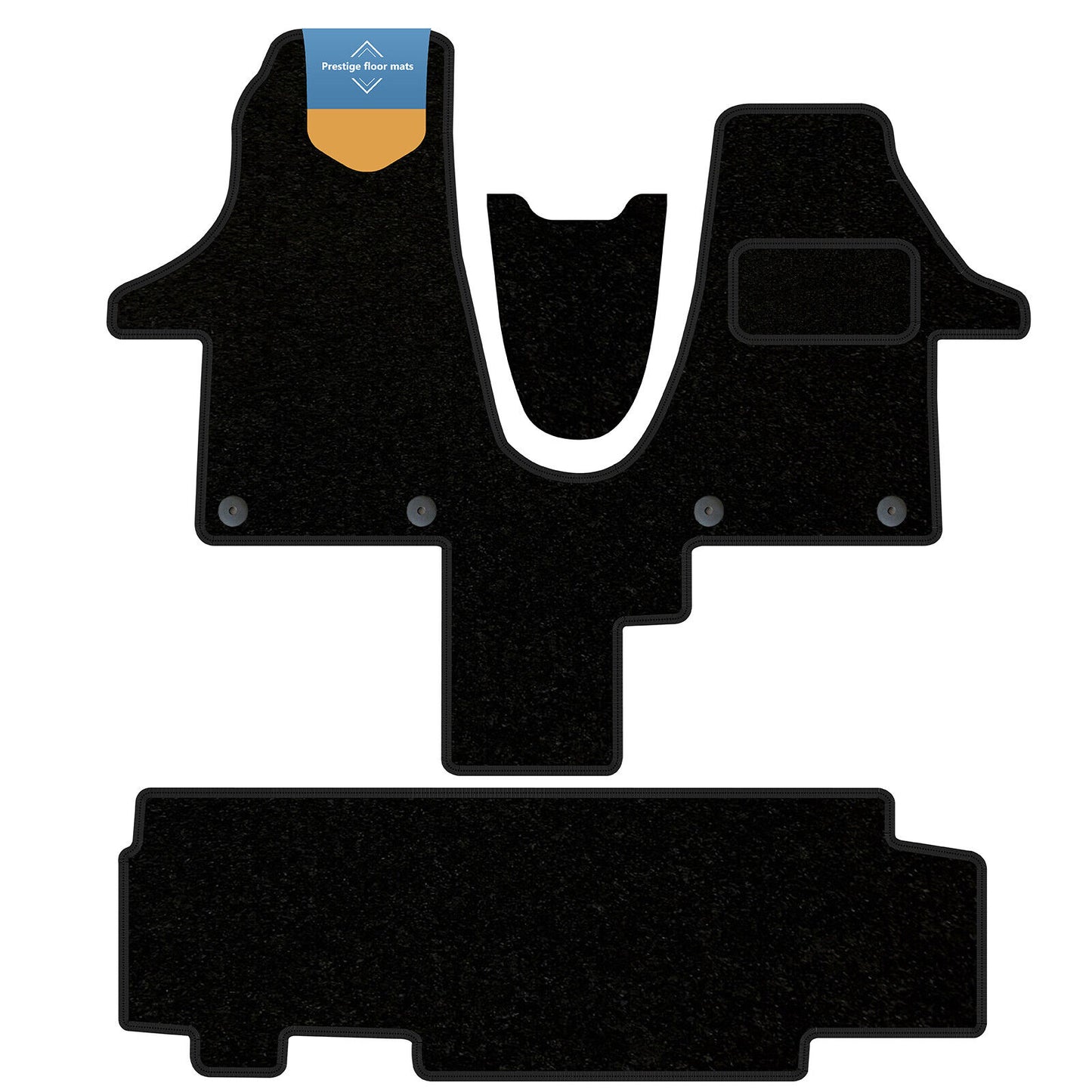 Fits Volkswagen Transporter T6.1  Walkthrough Mat with Combi Mat 1 + 2 2020 on