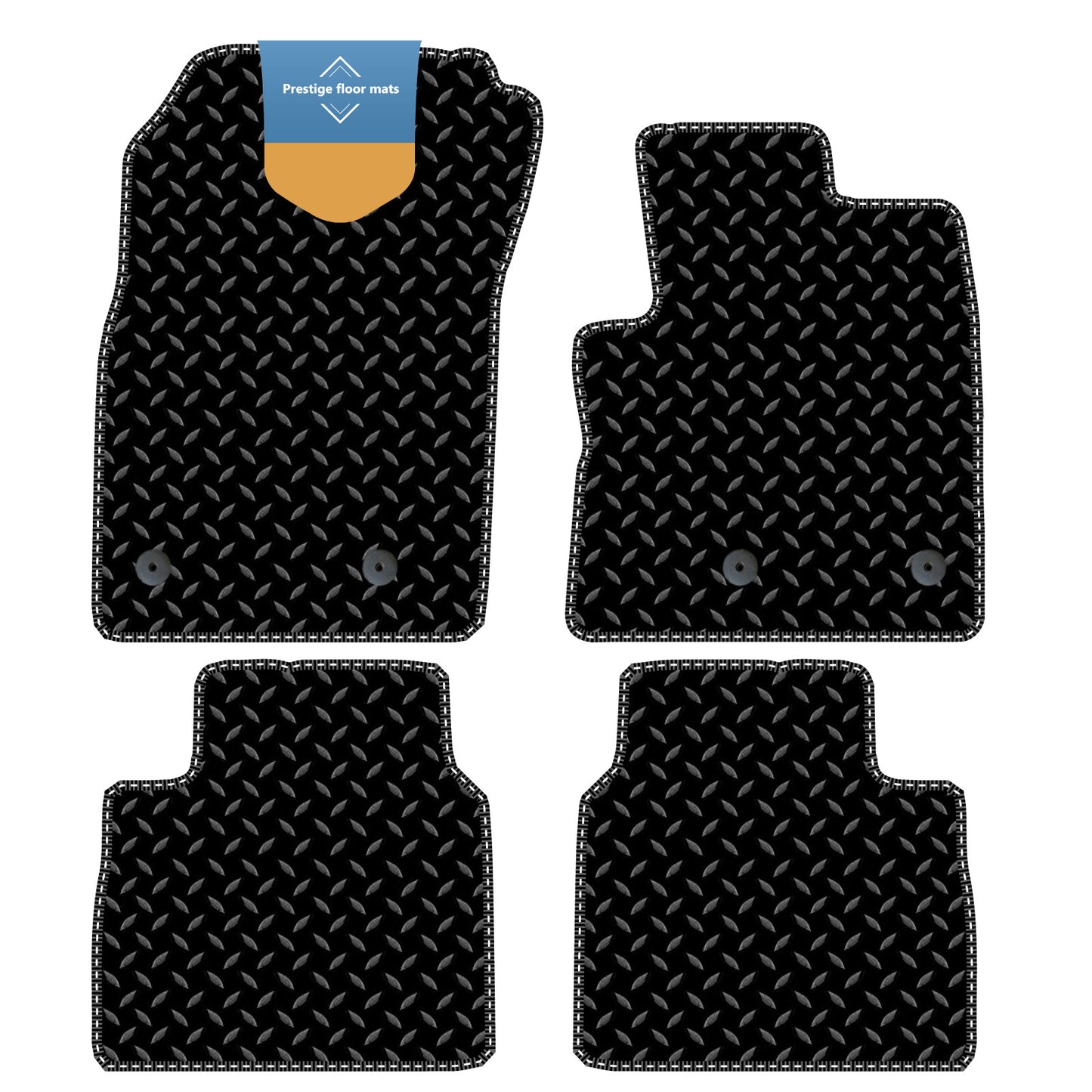 Fits Nissan X-Trail Mild Hybrid 2022- Fully Tailored Floor Mat in Carpet/Rubber