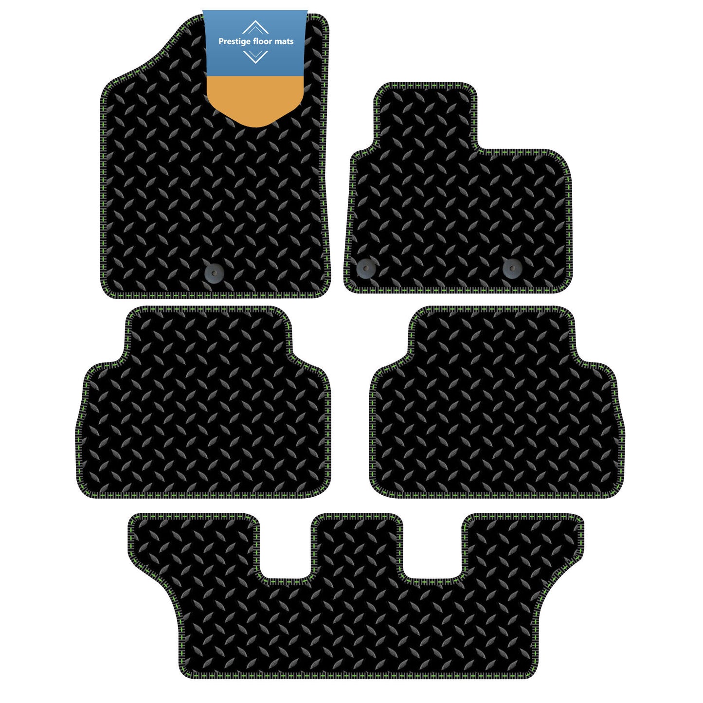 Fits Hyundai Santa Fe Hybrid 2021 - Fully Tailored Floor Mat in Carpet or Rubber
