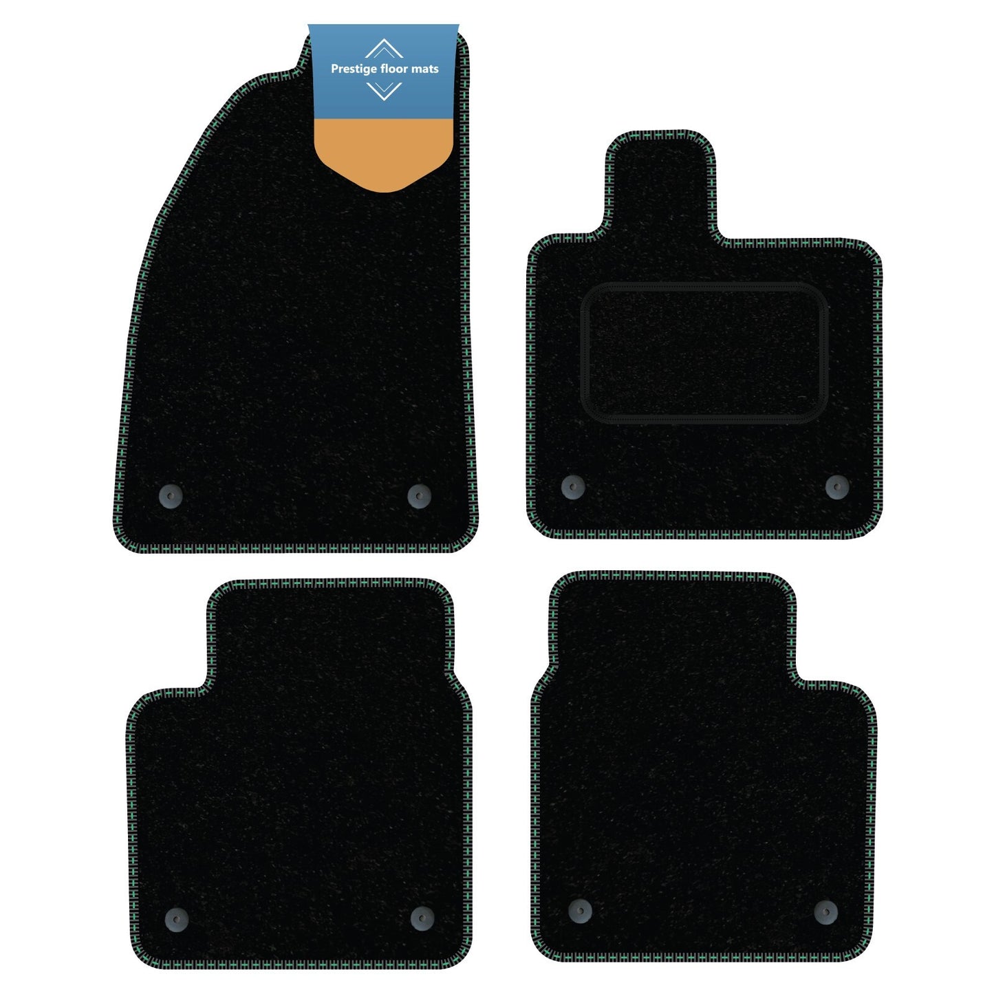 Fits Polestar 4 EV 2024 onwards Fully Tailored Floor Mat Set