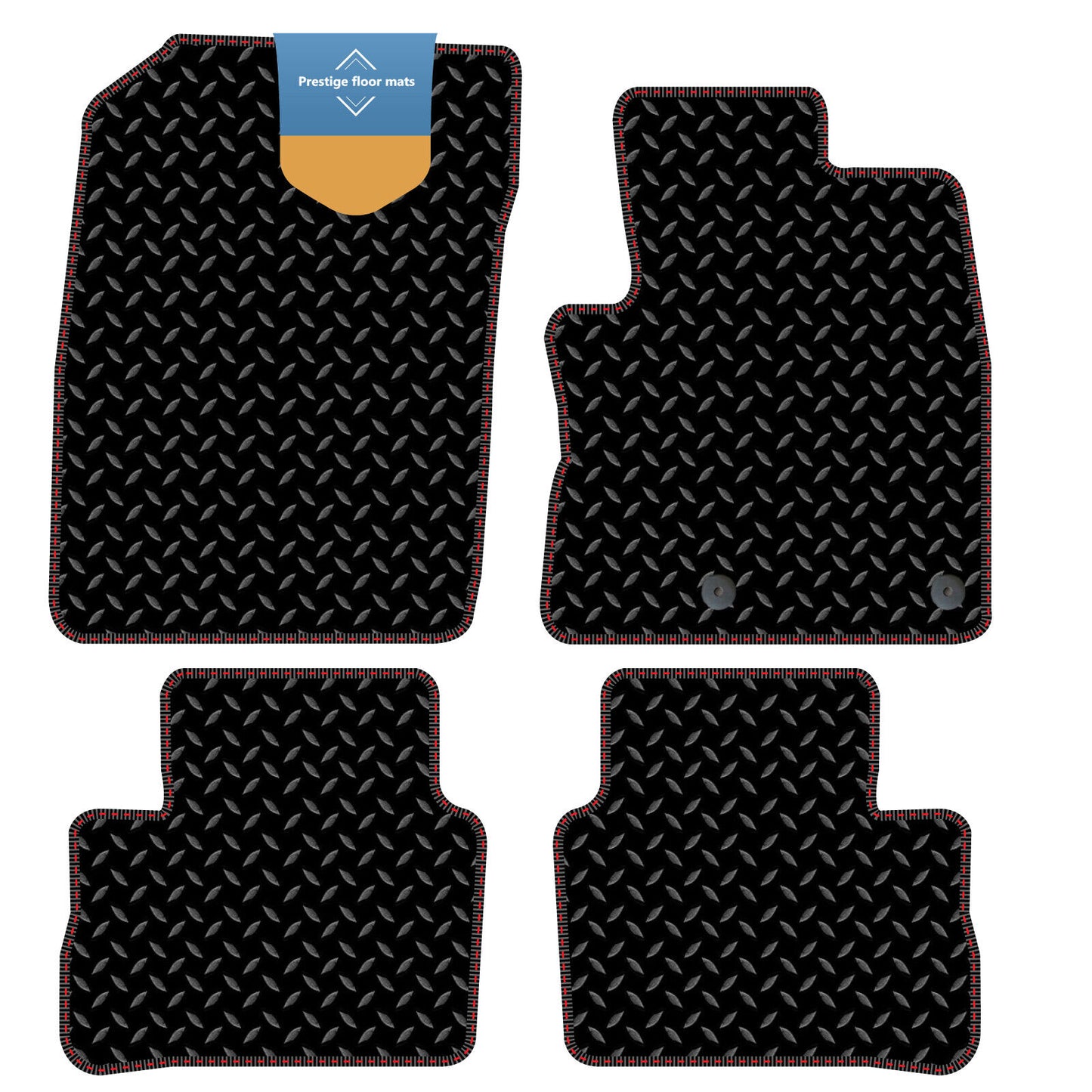 Fits Nissan Qashqai Mild Hybrid 2021 on 3mm Rubber with Coloured Stitch Edge