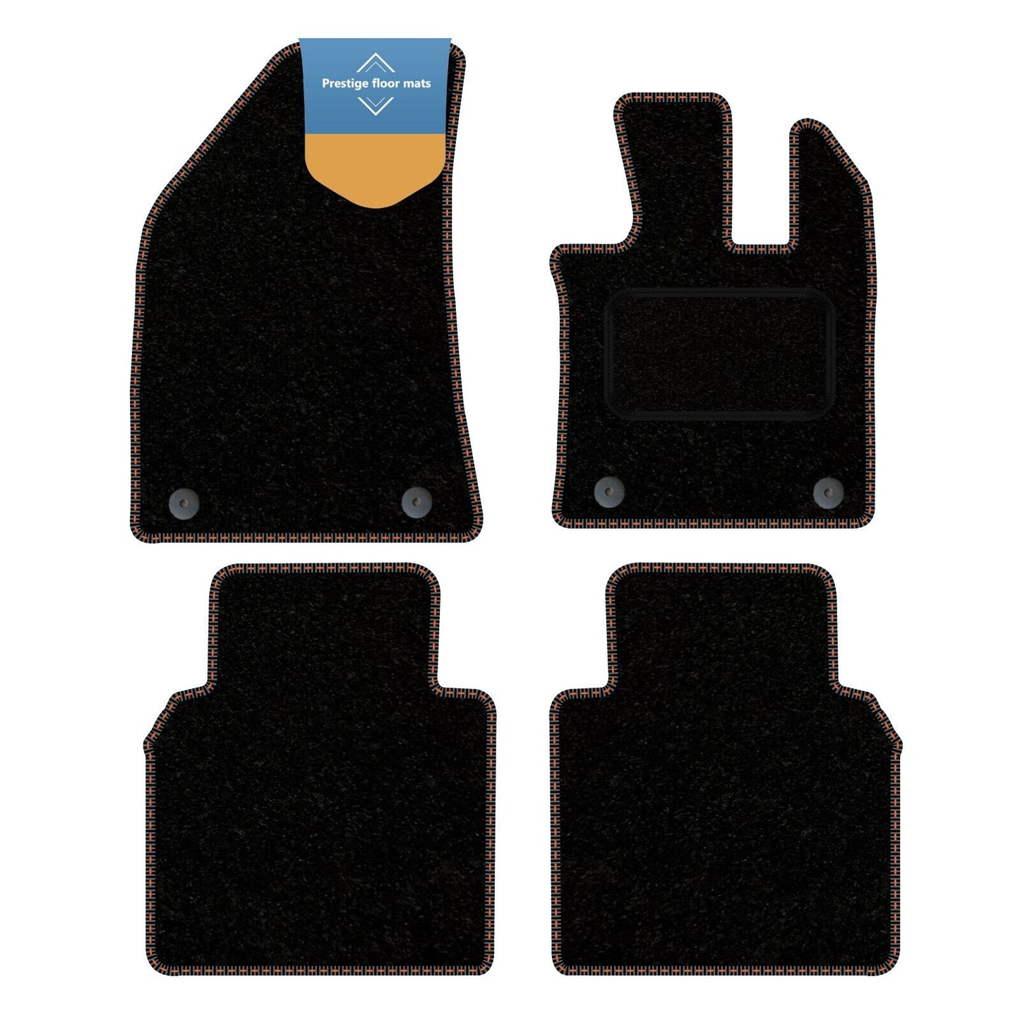 Fits MG Motors UK HS Manual 2024 onwards 4 Piece Fully Tailored Floor Mat Set