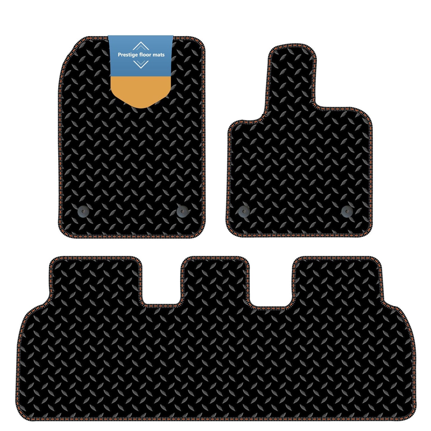 Fits Fisker Ocean 2023 onwards Fully Tailored Floor Mat Set