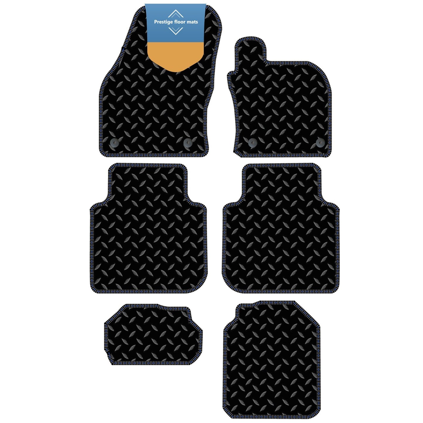 Fits Skoda Kodiaq 7 Seater 2017-2023 Fully Tailored Floor Mat Set