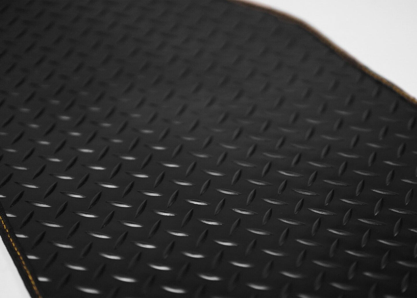 Fits Ford Focus 2018 on Hatch Upper Boot Mat in 3mm Rubber Coloured Stitch Edge