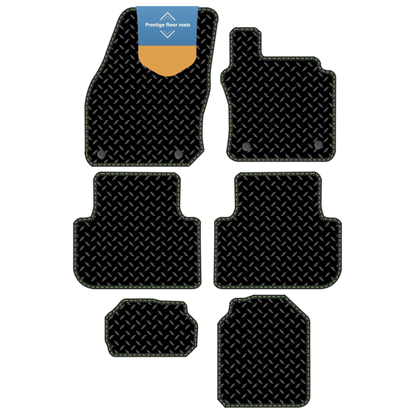 Fits Volkswagen Tayron 7 Seater 2024 onwards Fully Tailored Floor Mat Set