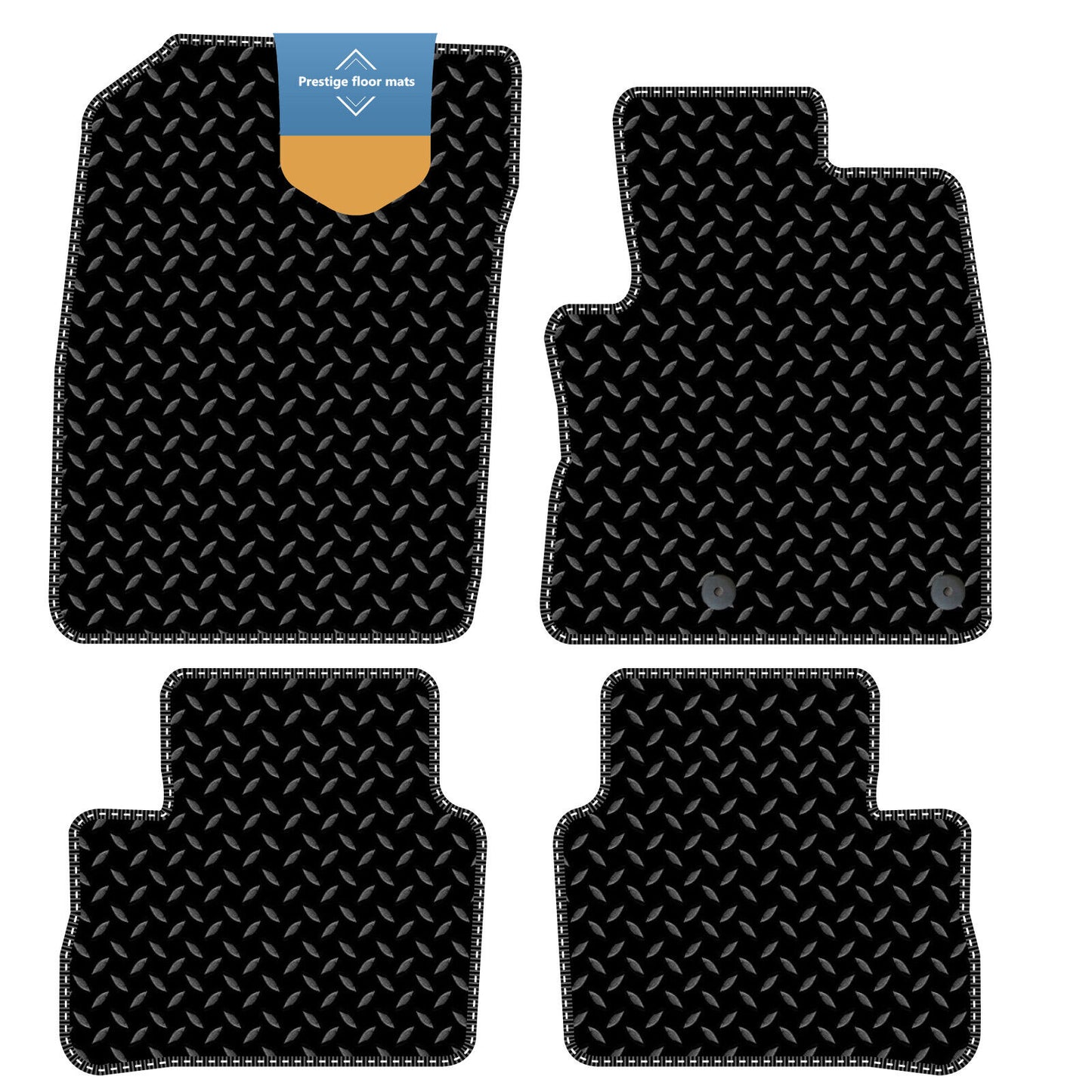 Fits Nissan Qashqai Mild Hybrid 2021 on 3mm Rubber with Coloured Stitch Edge