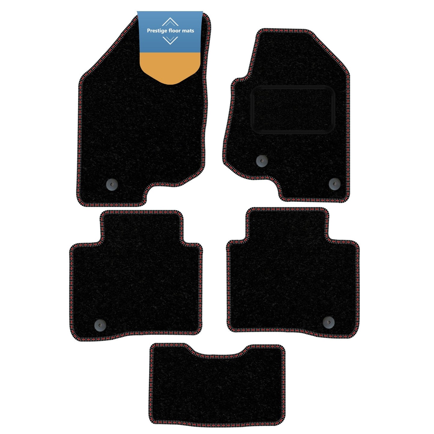 Fits Sssangyong Korando E-Motive 2021 onwards Fully Tailored Floor Mat Set