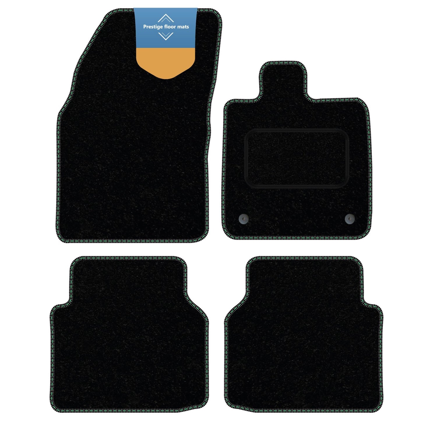 Fits Ford Explorer EV 2024 onwards Fully Tailored Floor Mat Set