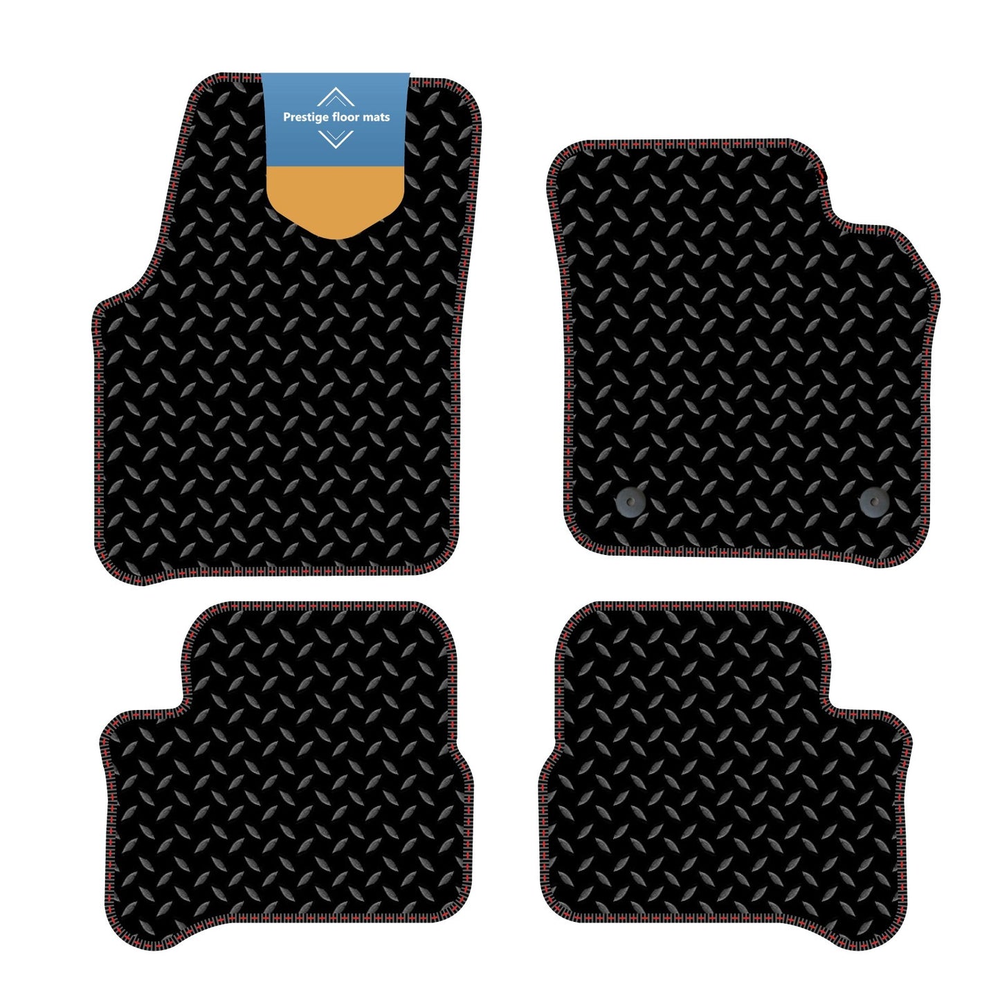 Fits Volkswagen E-UP 2013-2024 Fully Tailored Floor Mat Set