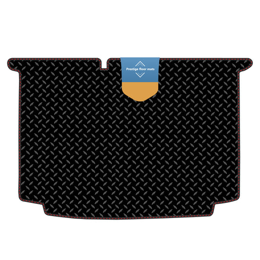 Fits Volkswagen Polo 2009-2018 Boot Mat in 3mm Rubber with Coloured Stitch Edg