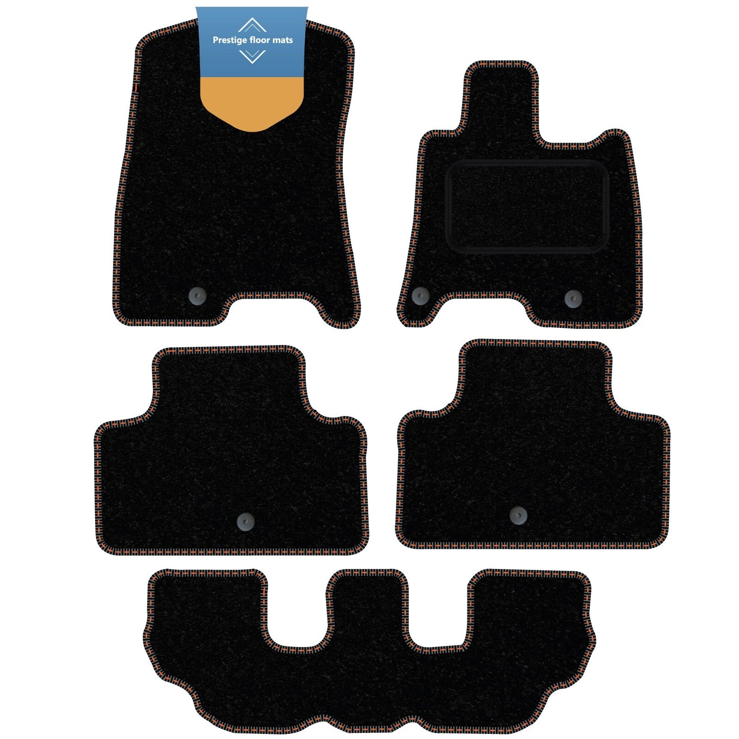 Fits Genesis GV80 2021 onwards Fully Tailored Floor Mat Set