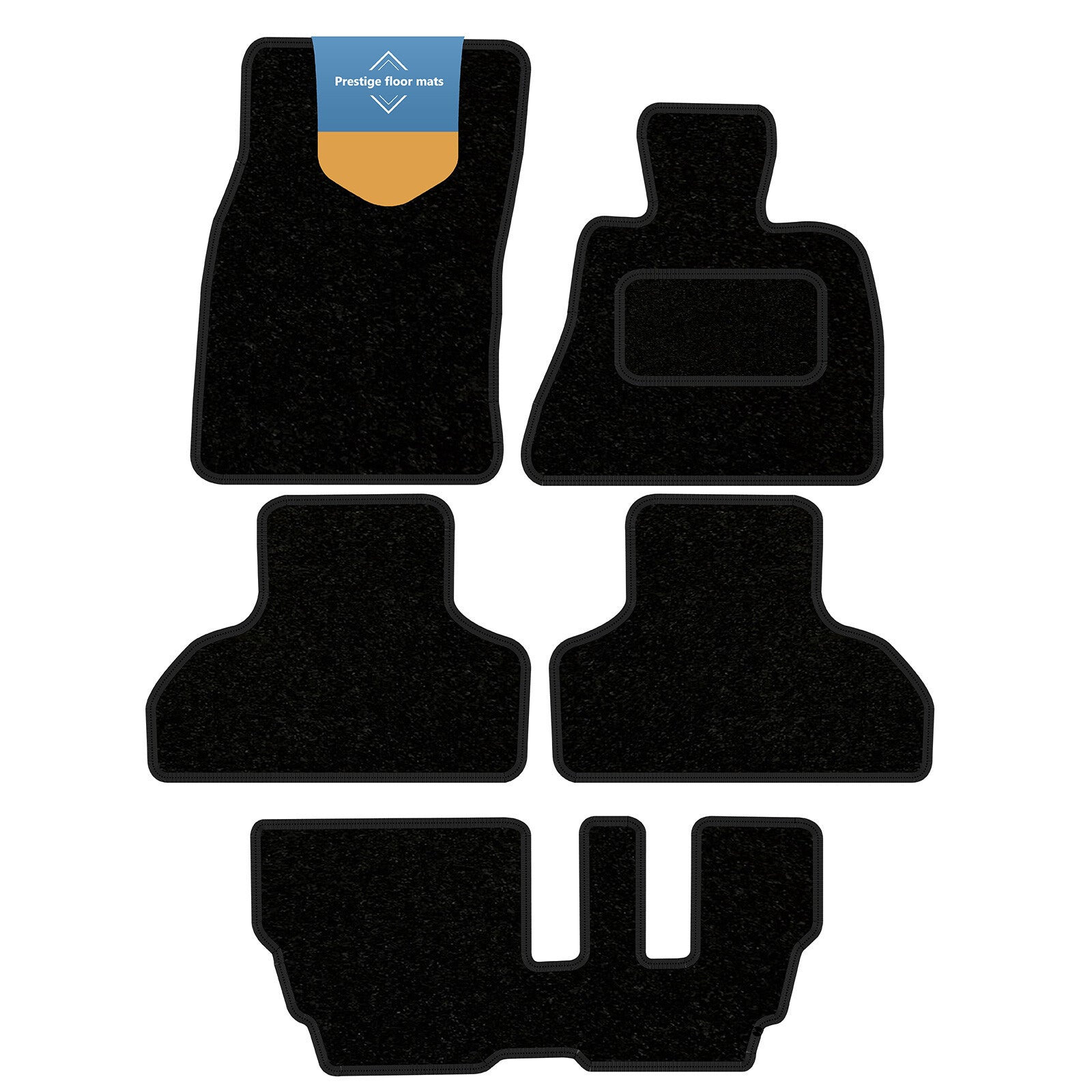 Fits BMW X5 7 Seater 2013-2019 Fully Tailored Floor Mat in Carpet or Rubber