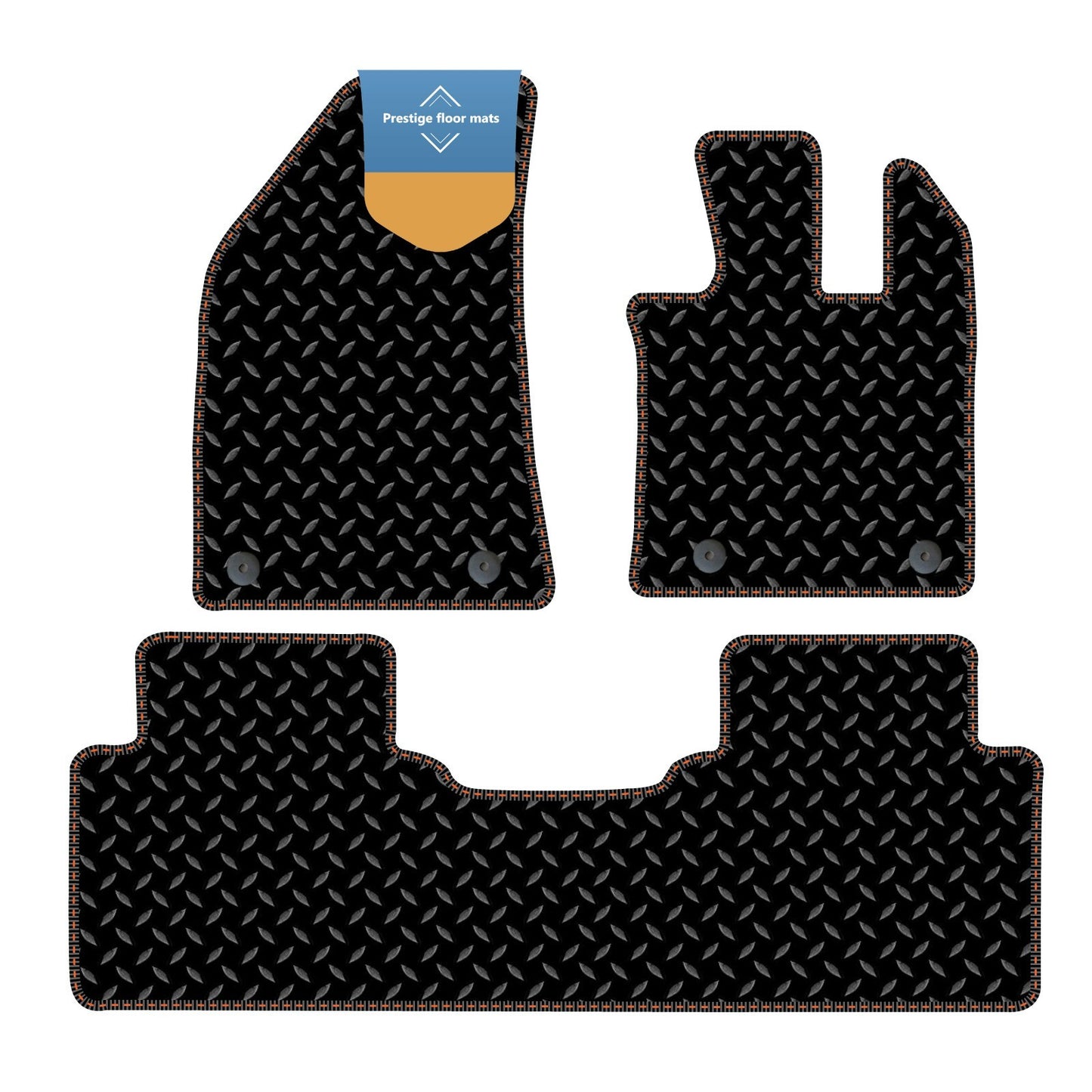 Fits MG Motors UK HS Automatic 2024 onwards 3 Piece Fully Tailored Floor Mat Set