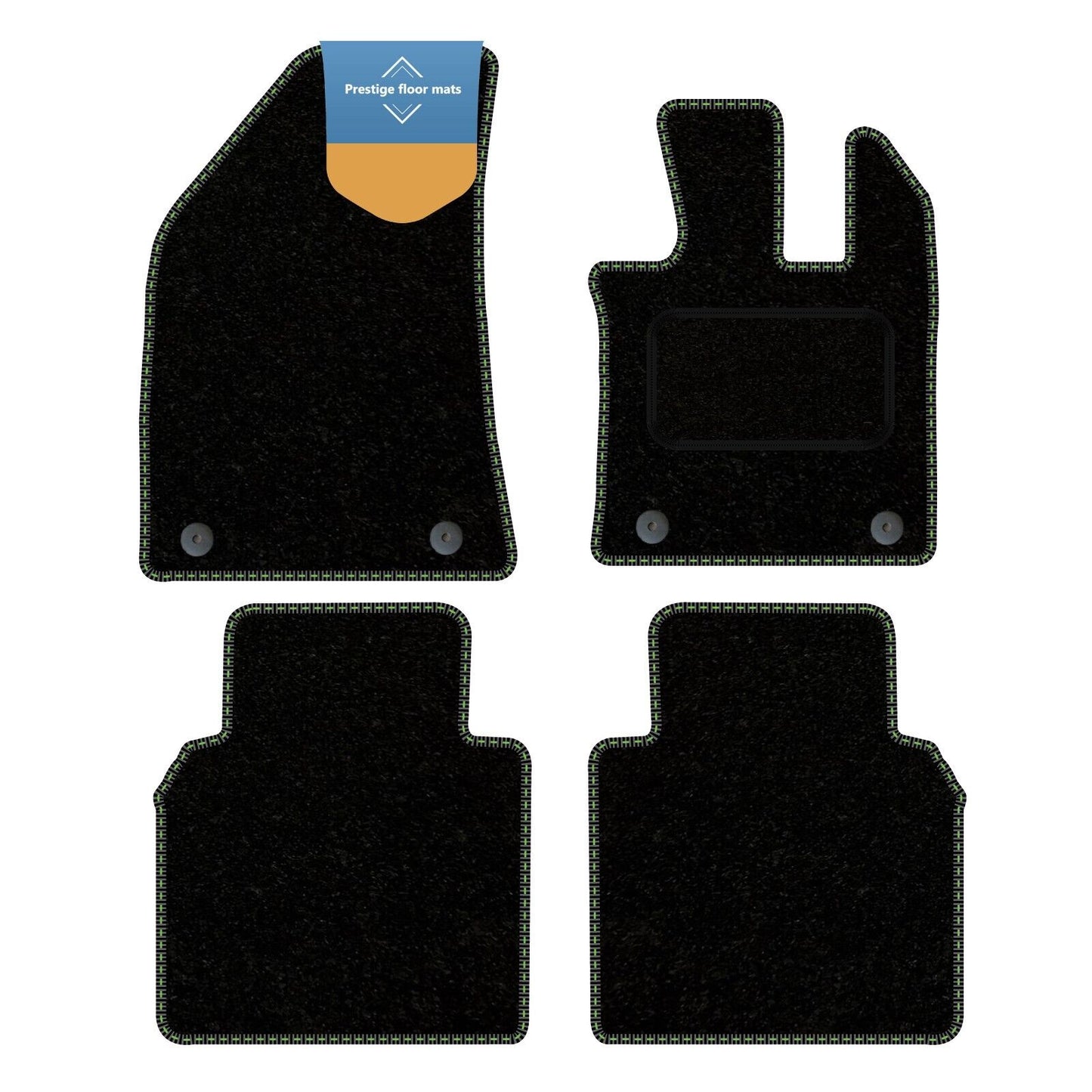 Fits MG Motors UK HS Manual 2024 onwards 4 Piece Fully Tailored Floor Mat Set