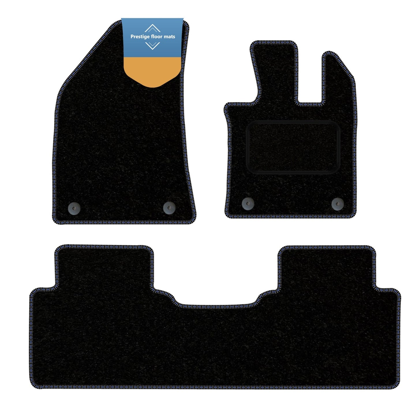 Fits MG Motors UK HS Manual 2024 onwards 3 Piece Fully Tailored Floor Mat Set