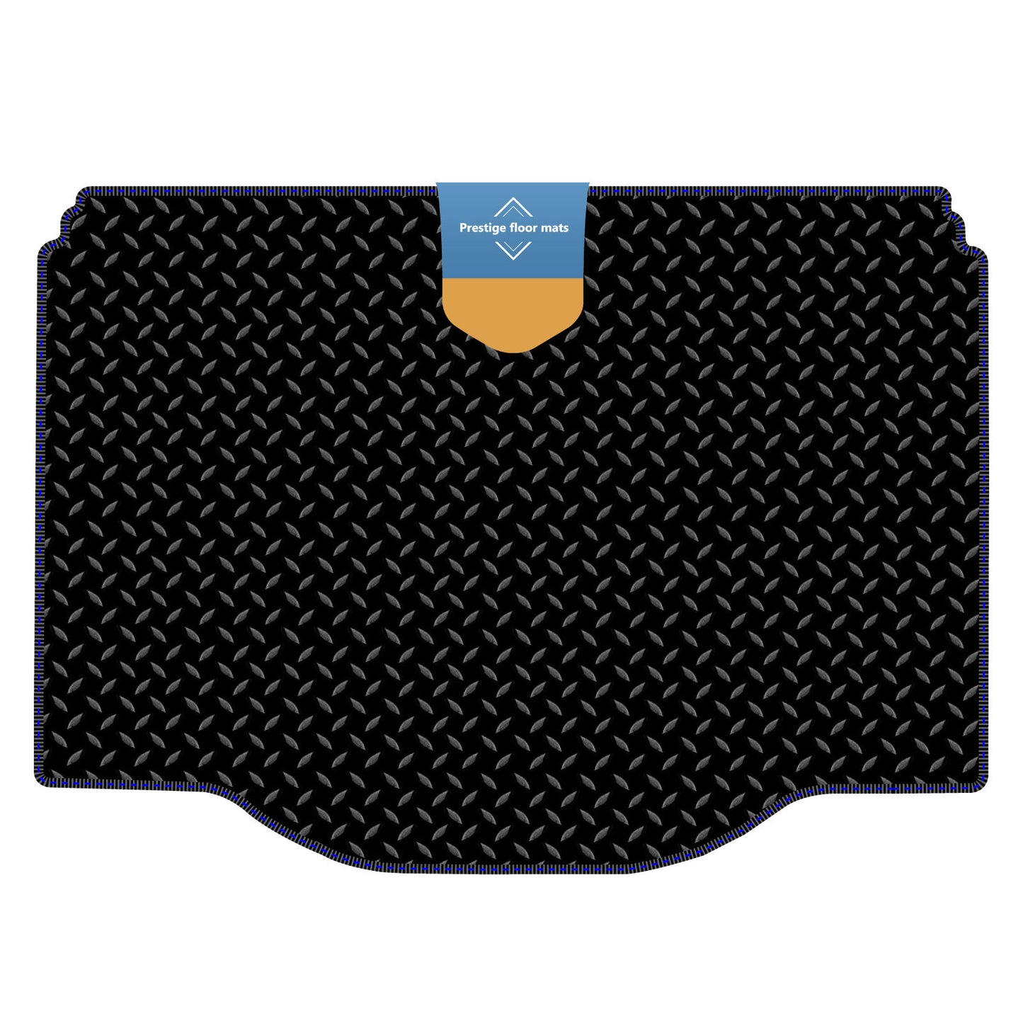Fits Vauxhall Mokka 2012-2020 Boot Mat in 3mm Rubber with Coloured Stitch Edge