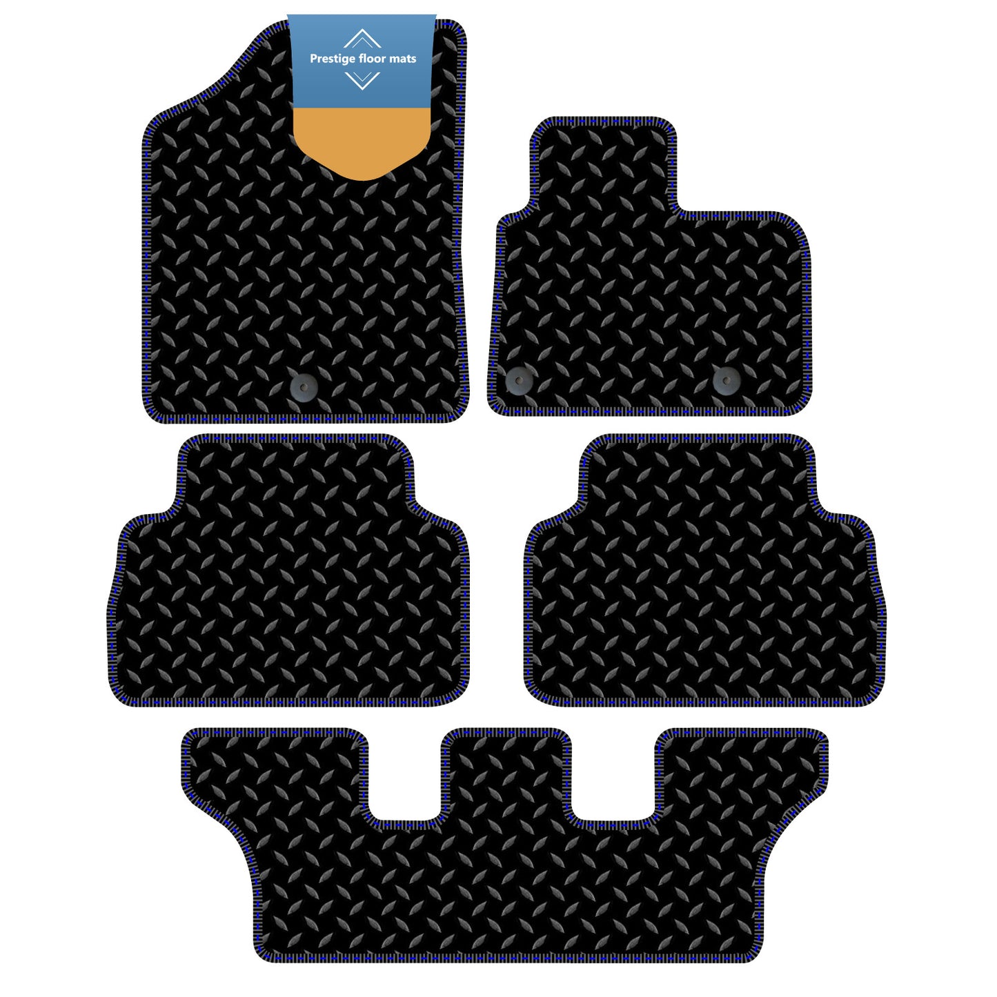 Fits Hyundai Santa Fe Hybrid 2021 - Fully Tailored Floor Mat in Carpet or Rubber