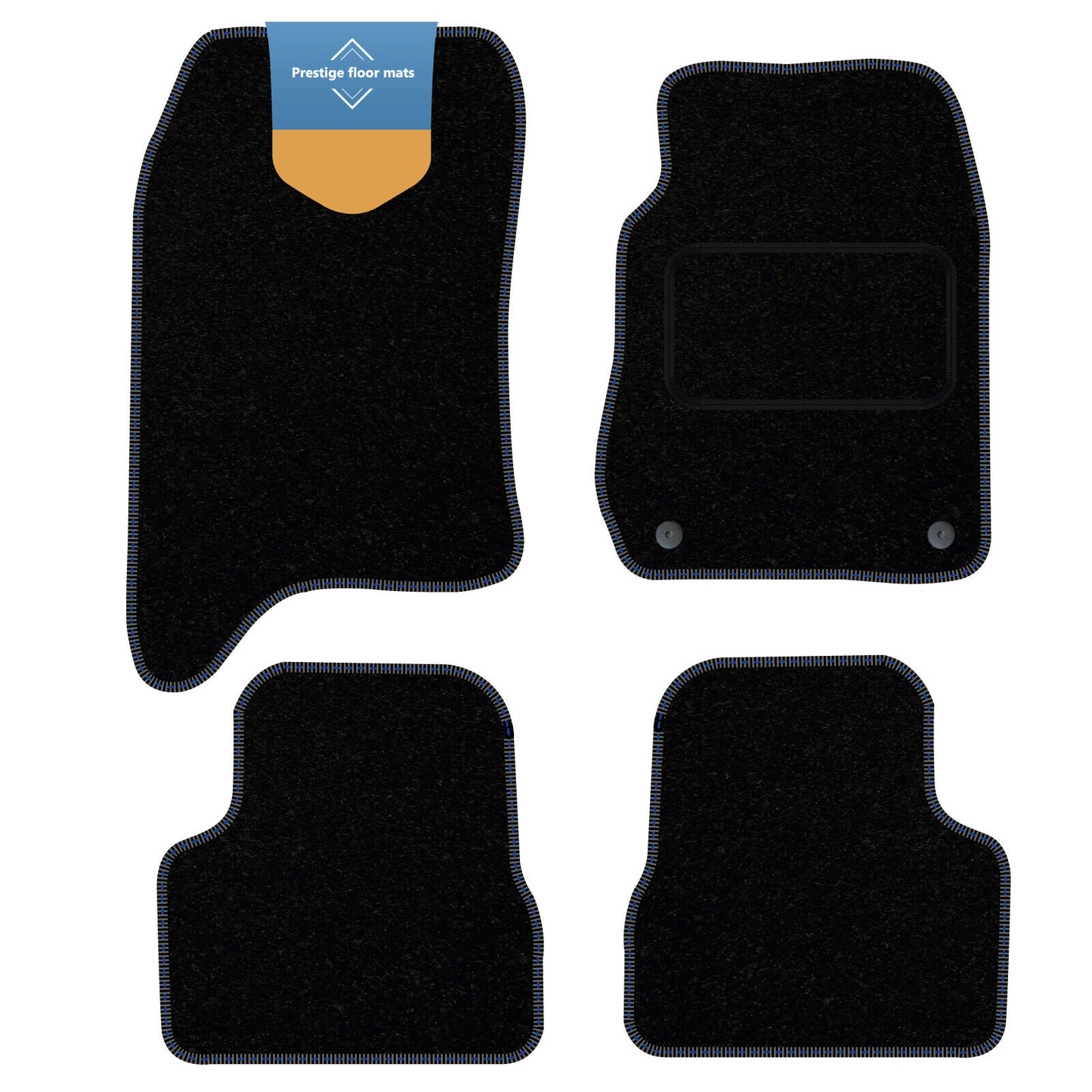 Fits Peugeot 208 Hybrid 2024 on Fully Tailored Floor Mat Set