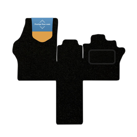 Fits Volkswagen I.D Buzz Cargo 1 + 1 Walkthrough 2022- Fully Tailored Floor Ma