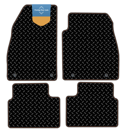 Fits Vauxhall Insignia 2008-2013 Black 3mm Rubber with Coloured Stitch Edge