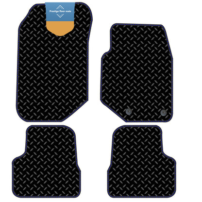 Fits Vauxhall Mokka 2021 On Black 3mm Rubber with Coloured Stitch Edge