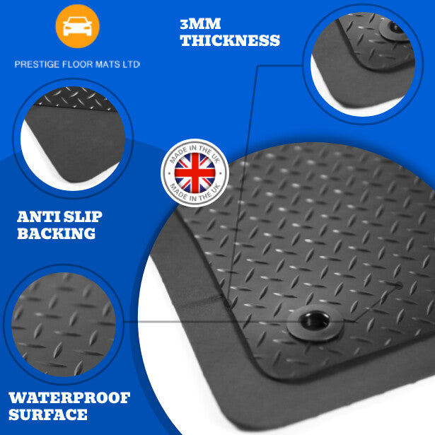 Fits Honda E 2020 on Fully Tailored Car Floor Mat
